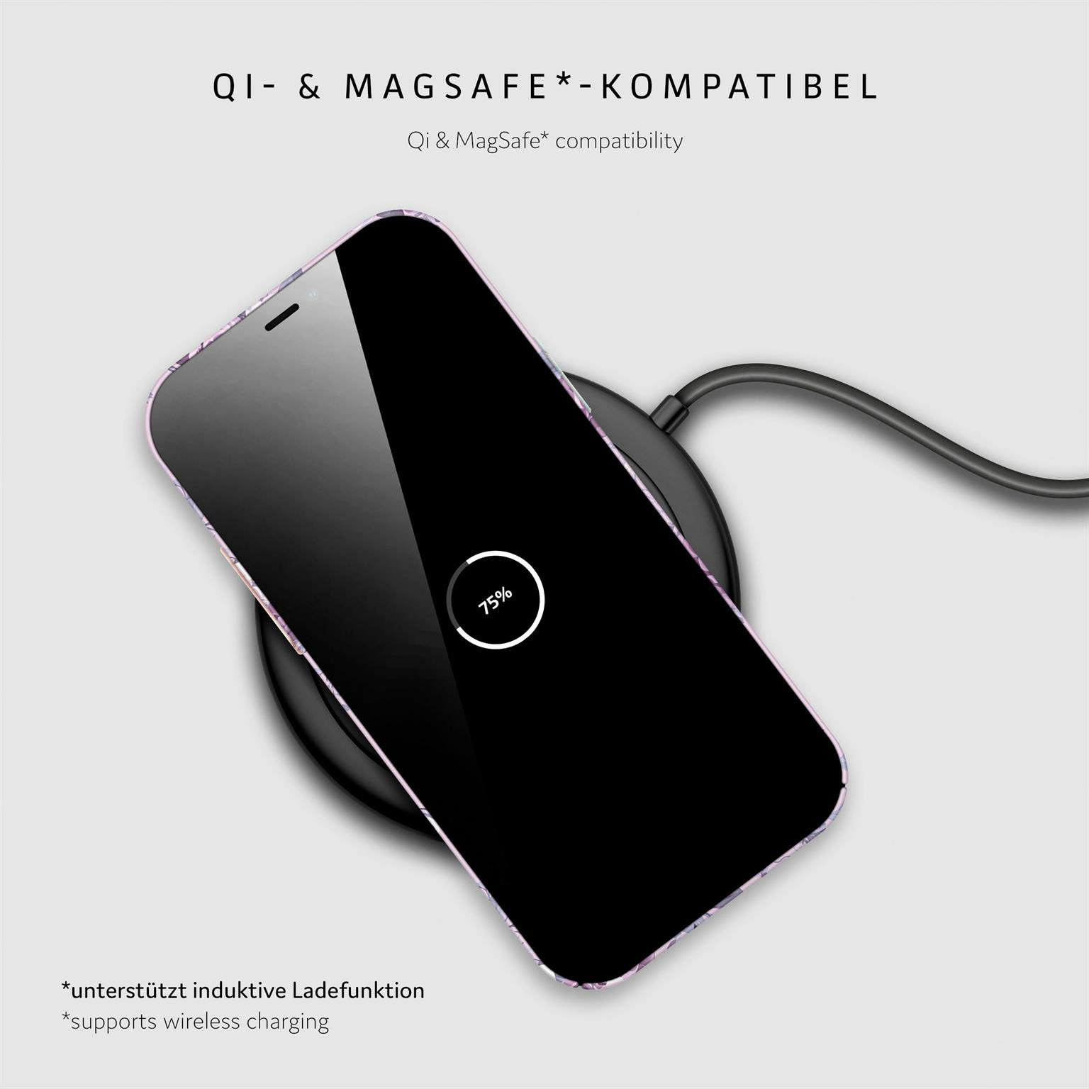 ONEFLOW Flower Cover iPhone 12 Pro Hülle mit Blumen Design – Produktbild 6