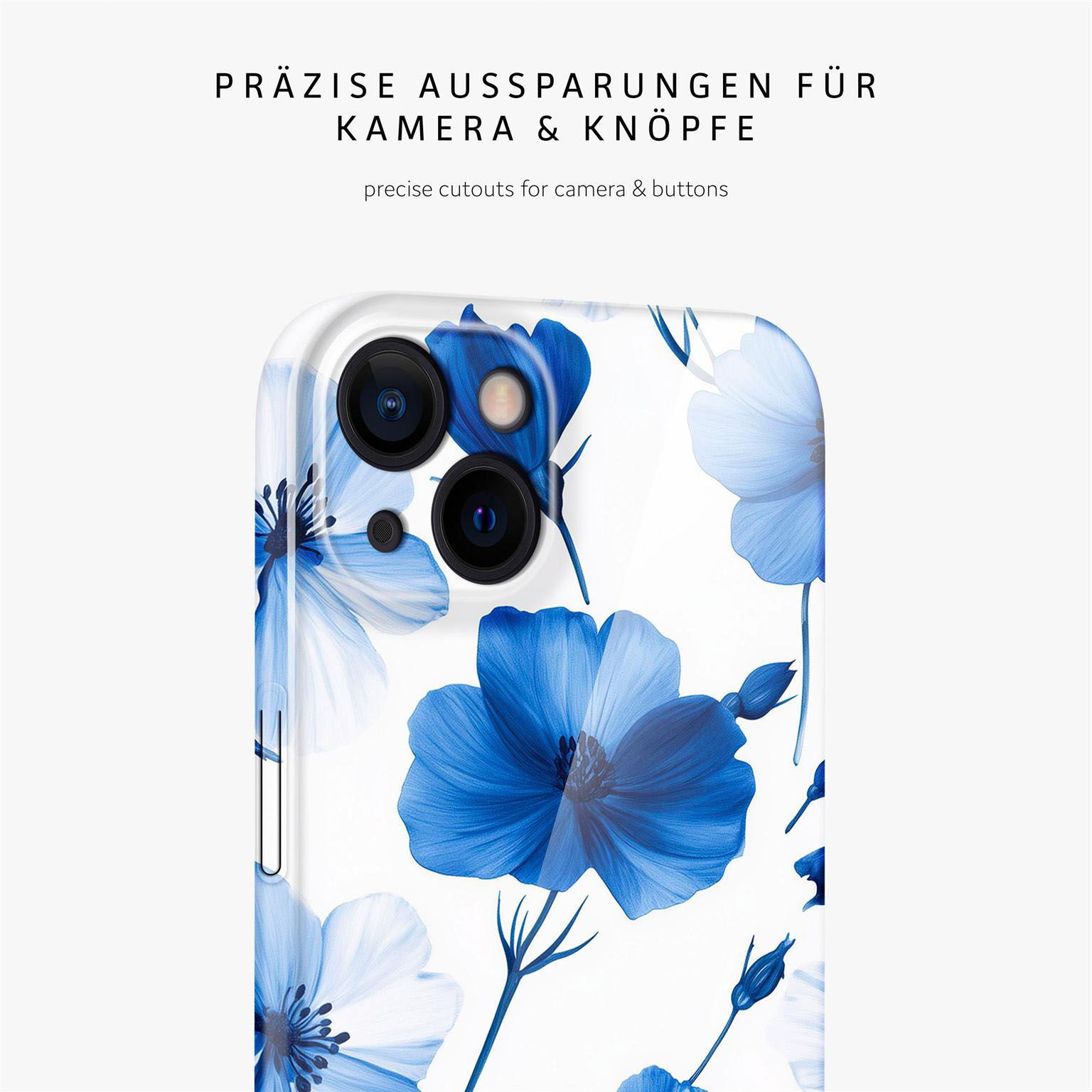 ONEFLOW Flower Cover iPhone 13 Hülle mit Blumen Design – Produktbild 7