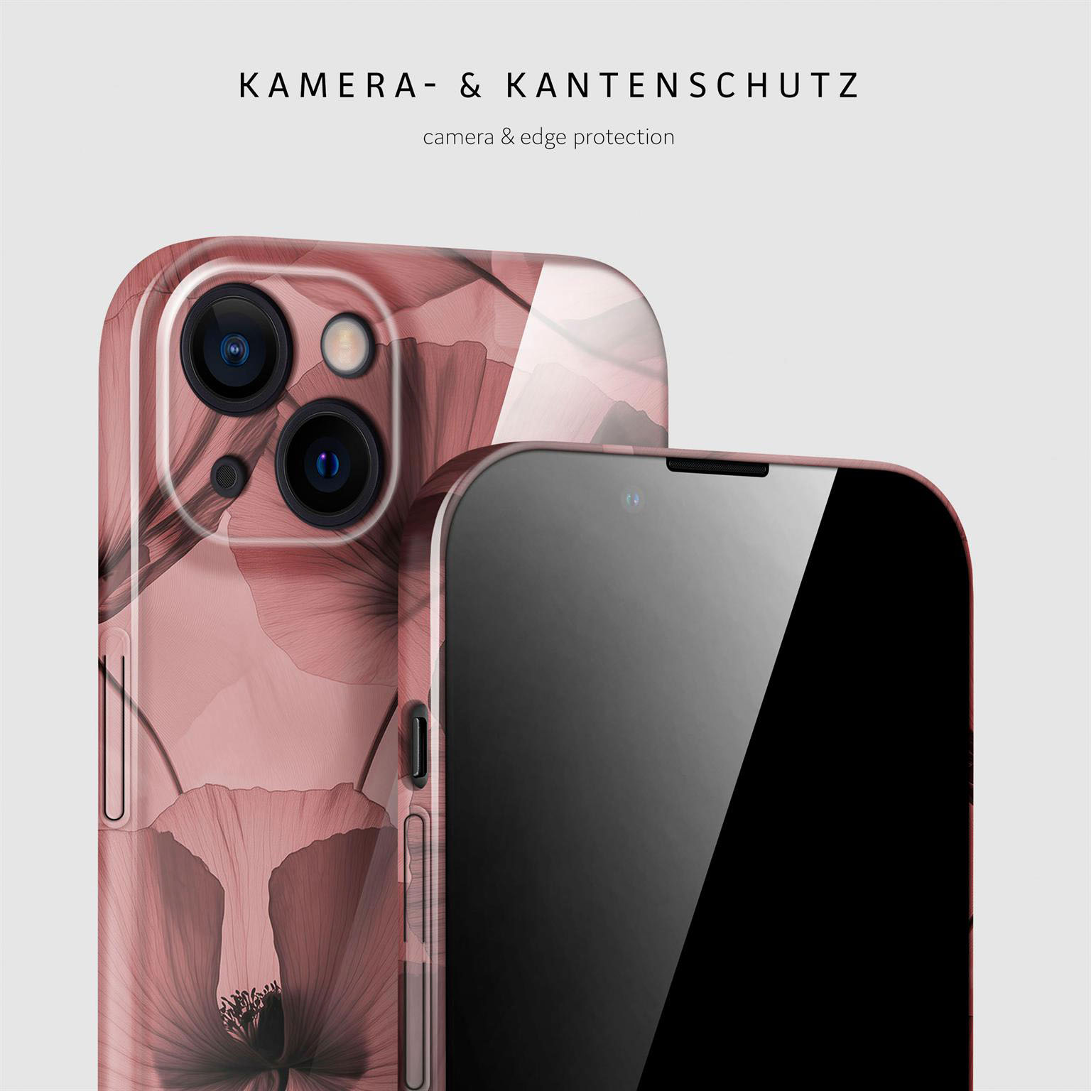 ONEFLOW Flower Cover iPhone 13 Hülle mit Blumen Design – Produktbild 2