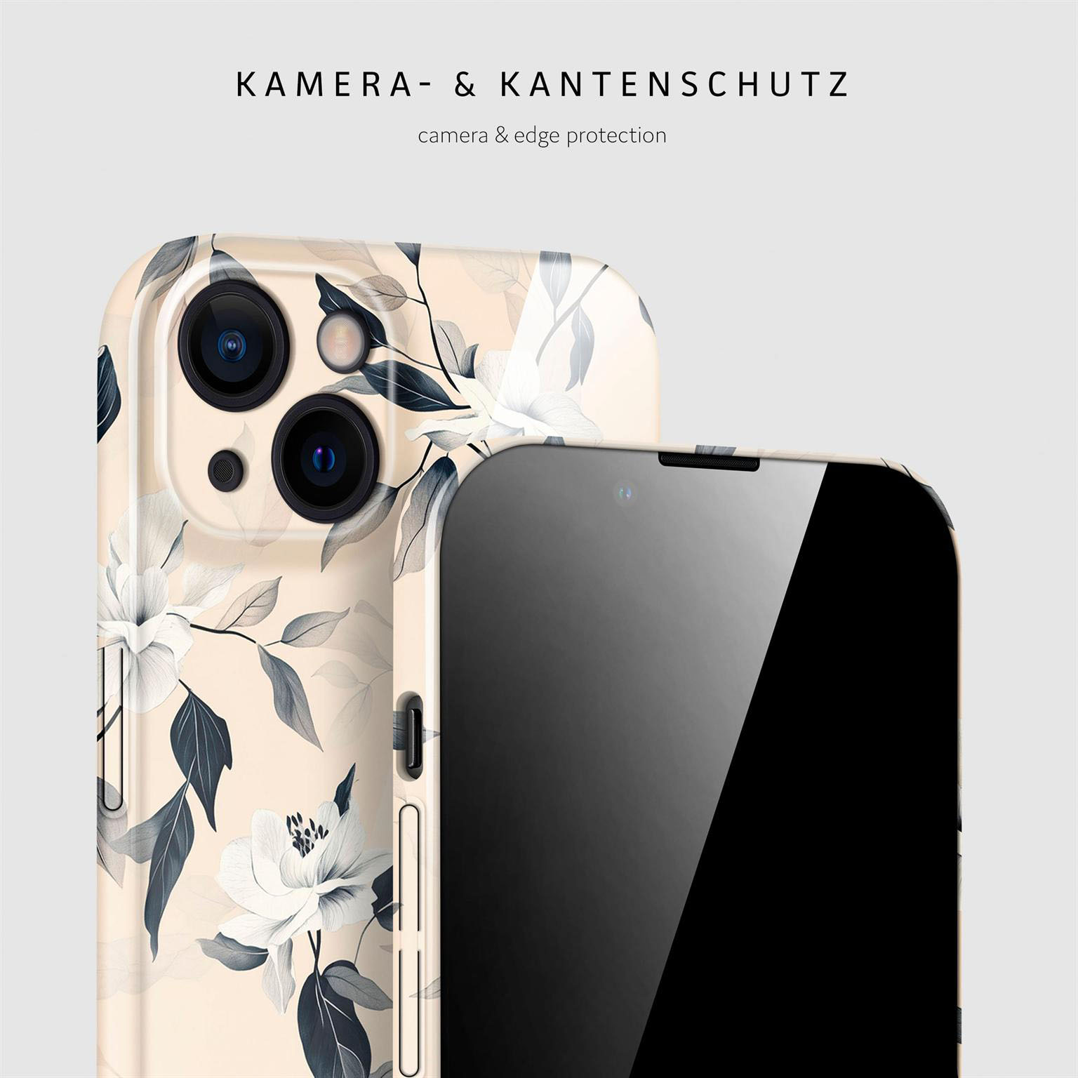 ONEFLOW Flower Cover iPhone 13 Hülle mit Blumen Design – Produktbild 2
