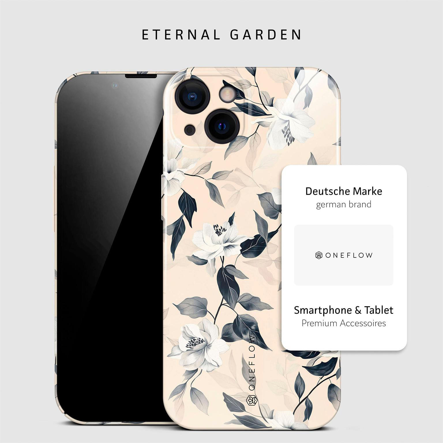 ONEFLOW Flower Cover iPhone 13 Hülle mit Blumen Design – Produktbild 4