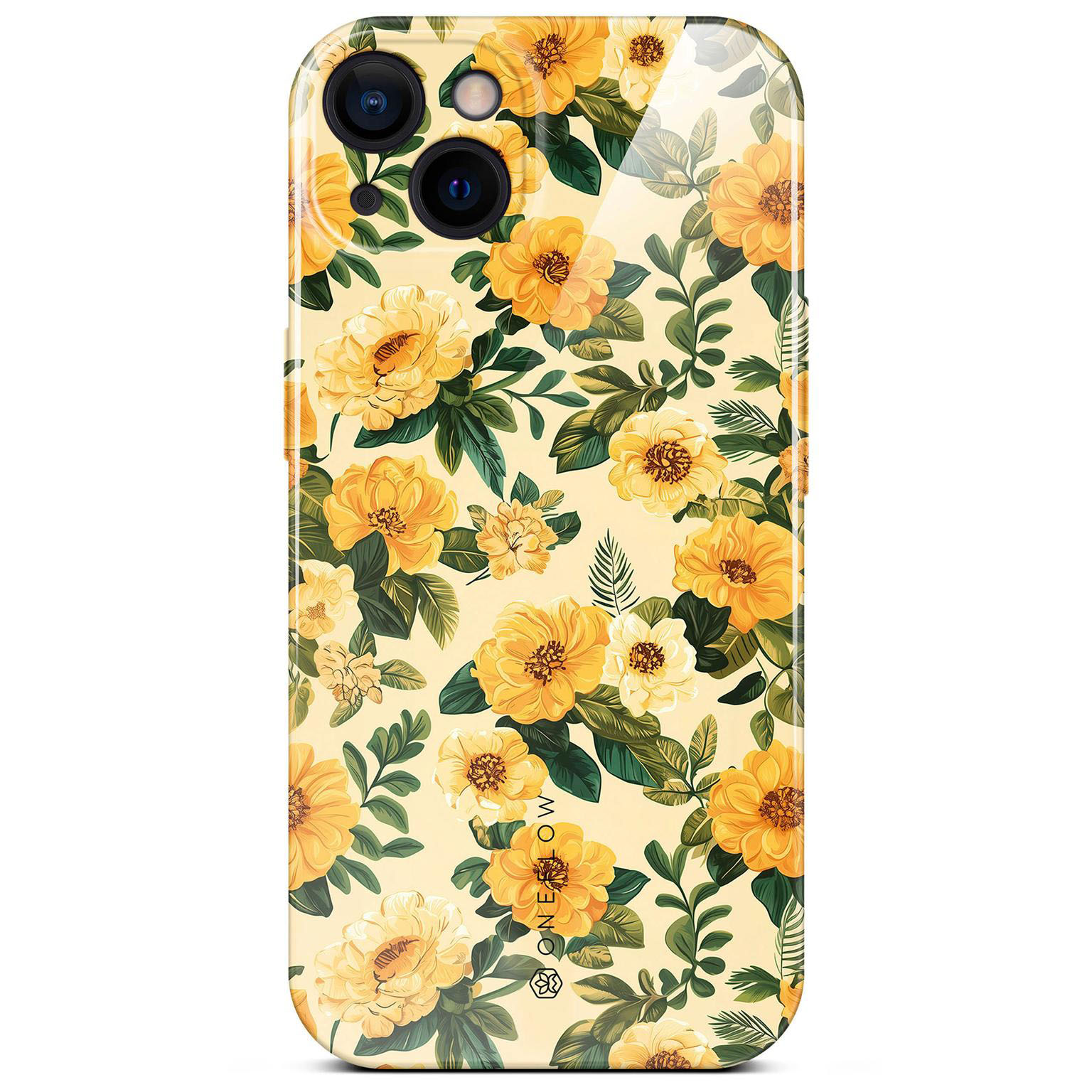 ONEFLOW Flower Cover iPhone 13 Hülle mit Blumen Design – Produktbild 1