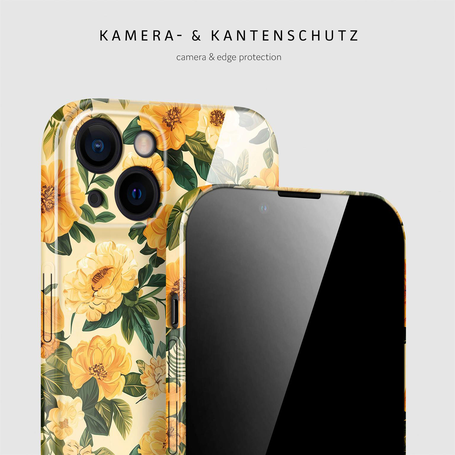 ONEFLOW Flower Cover iPhone 13 Hülle mit Blumen Design – Produktbild 2