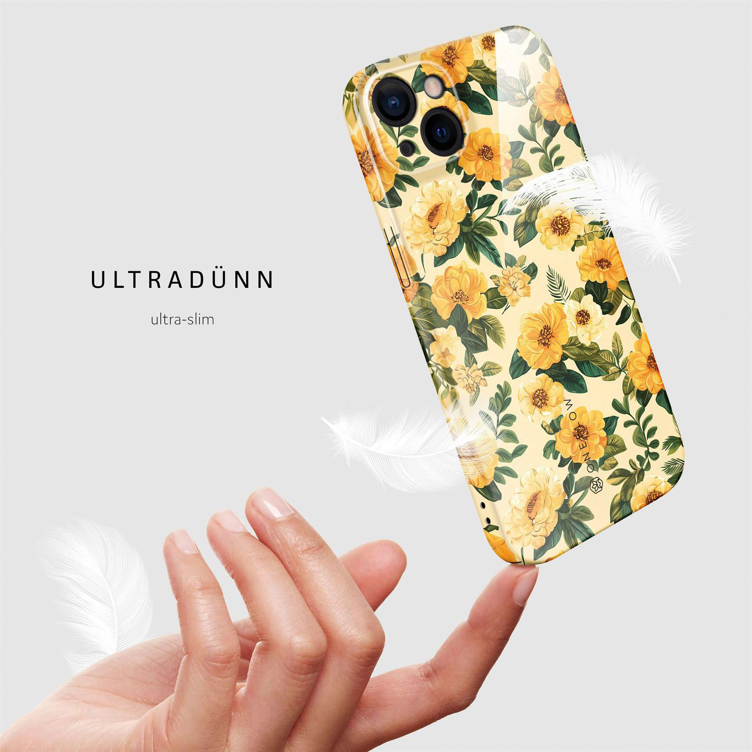 ONEFLOW Flower Cover iPhone 13 Hülle mit Blumen Design – Produktbild 5