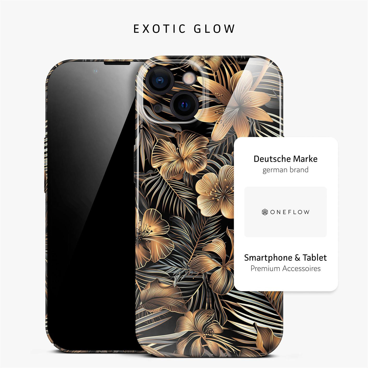 ONEFLOW Flower Cover iPhone 13 Hülle mit Blumen Design – Produktbild 4