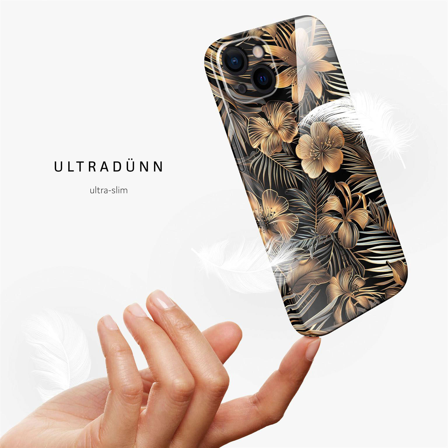 ONEFLOW Flower Cover iPhone 13 Hülle mit Blumen Design – Produktbild 5