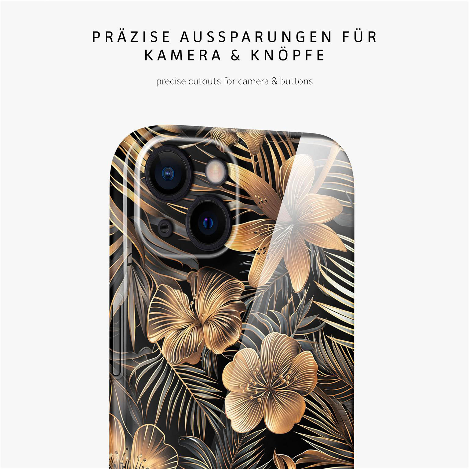 ONEFLOW Flower Cover iPhone 13 Hülle mit Blumen Design – Produktbild 7