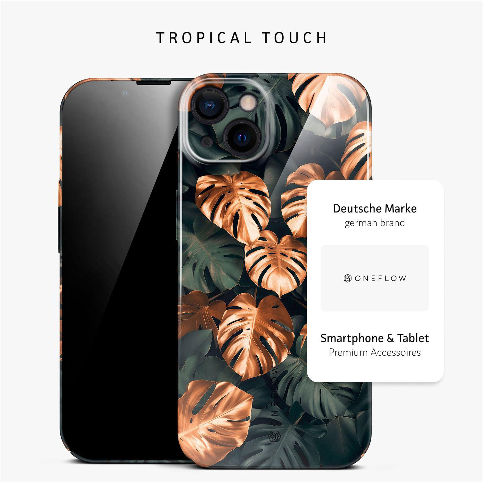 ONEFLOW Flower Cover iPhone 13 Hülle mit Blumen Design – Produktbild 4