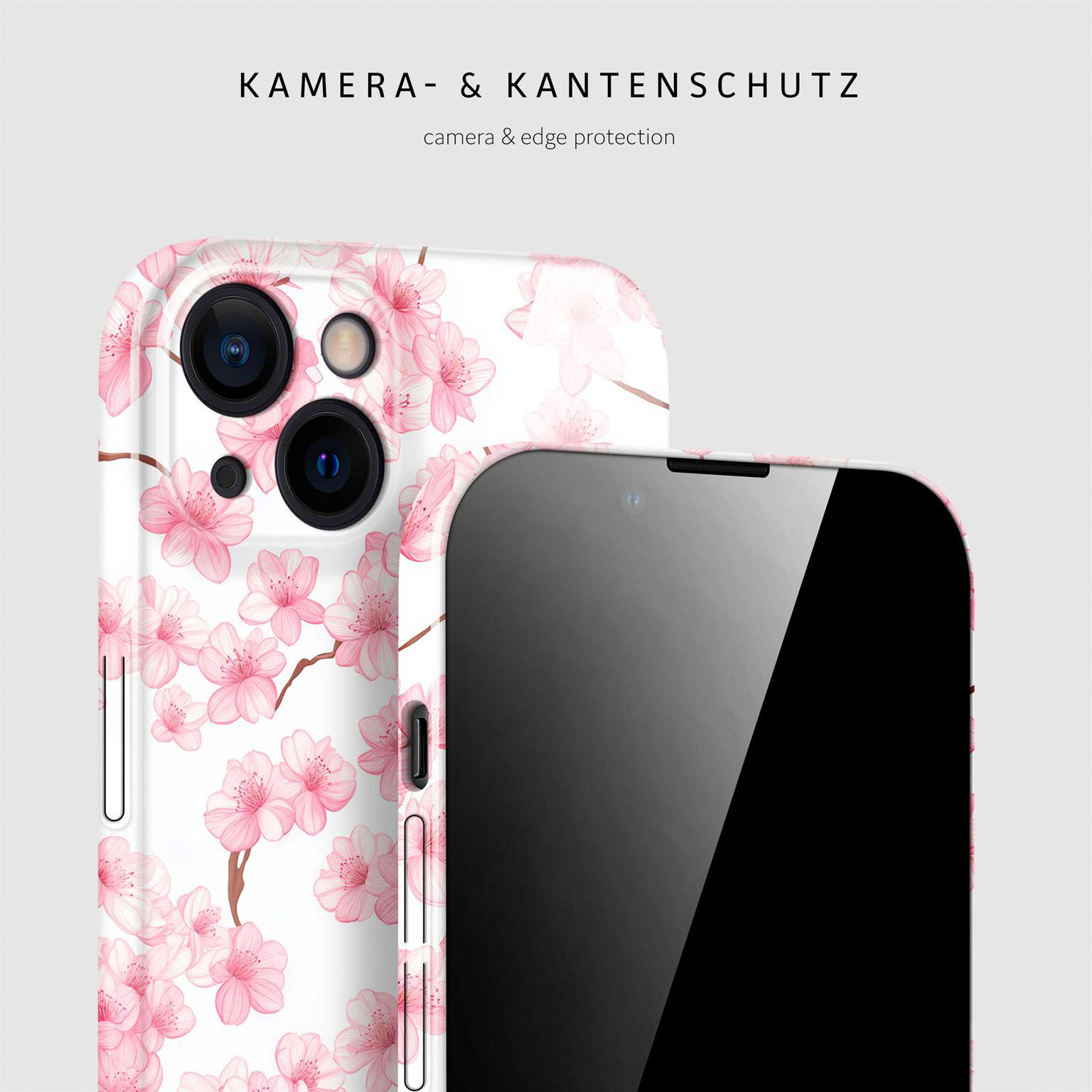 ONEFLOW Flower Cover iPhone 13 Hülle mit Blumen Design – Produktbild 2