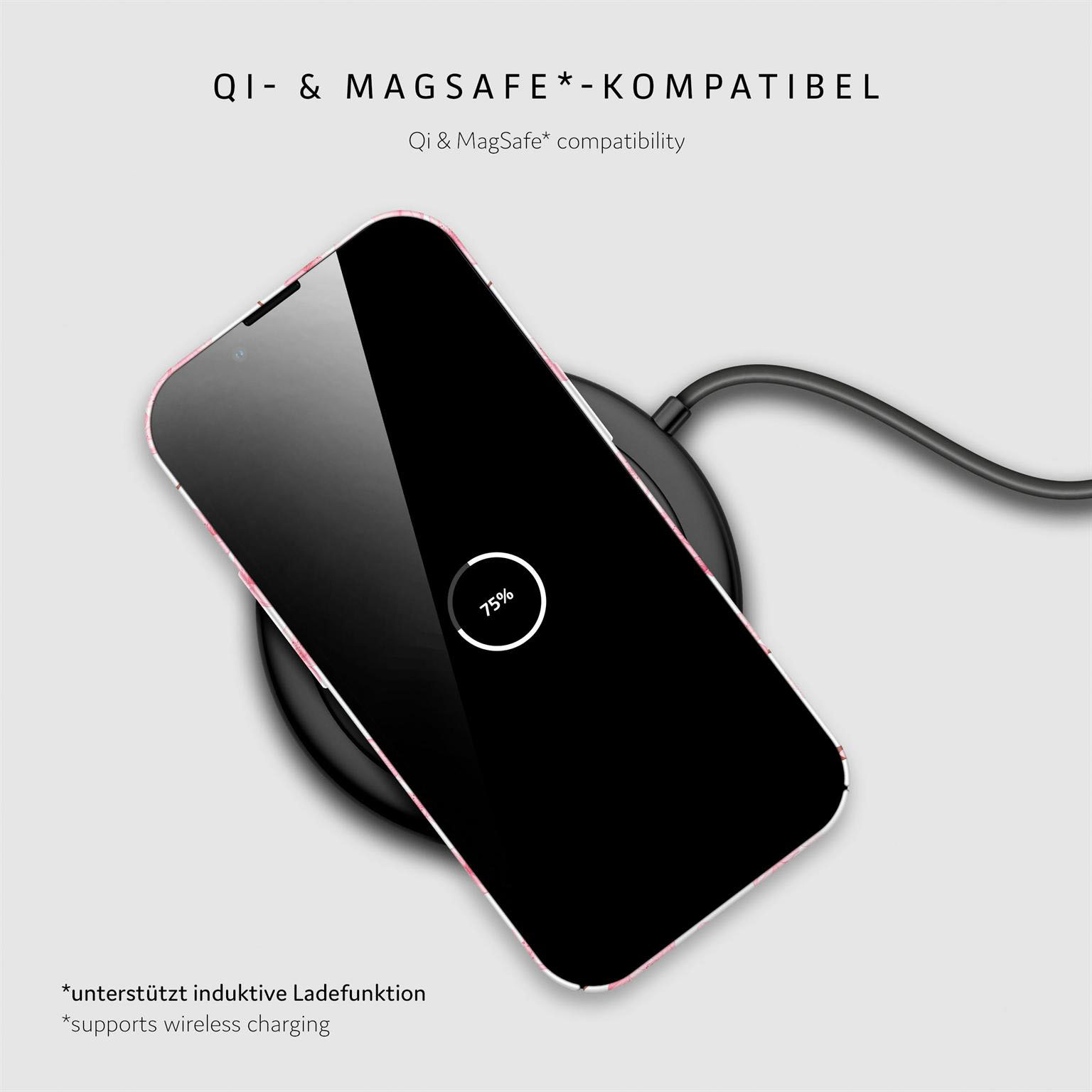 ONEFLOW Flower Cover iPhone 13 Hülle mit Blumen Design – Produktbild 6