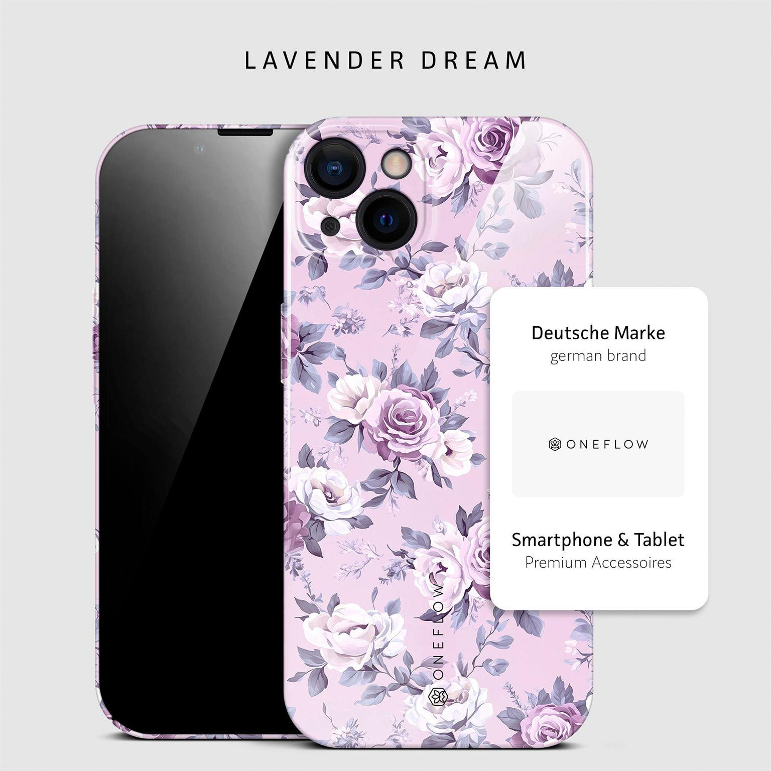 ONEFLOW Flower Cover iPhone 13 Hülle mit Blumen Design – Produktbild 4