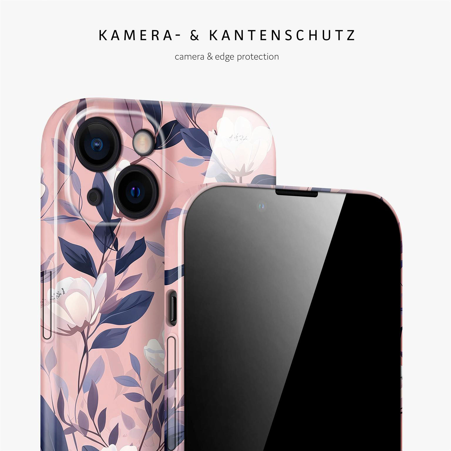 ONEFLOW Flower Cover iPhone 13 Hülle mit Blumen Design – Produktbild 2