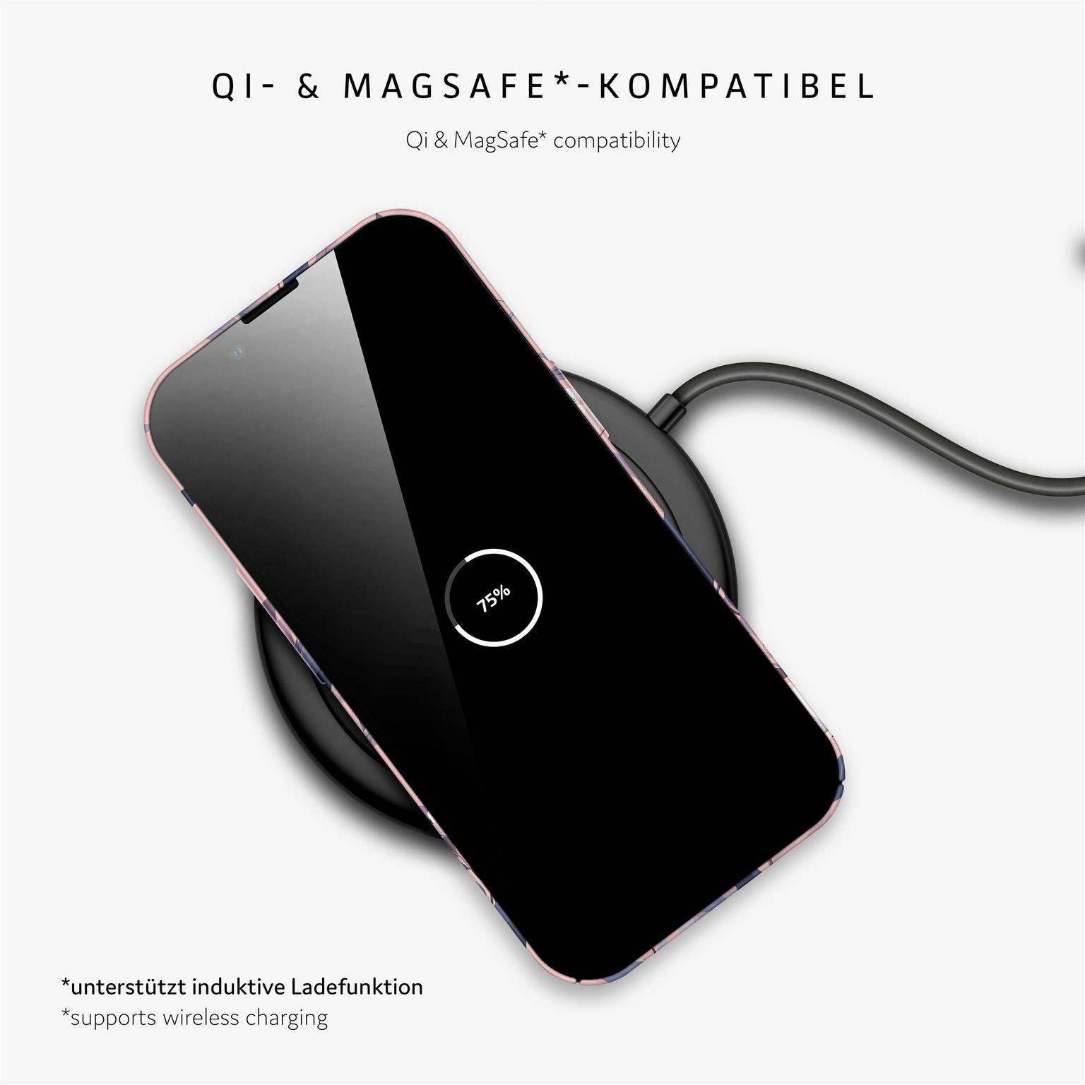 ONEFLOW Flower Cover iPhone 13 Hülle mit Blumen Design – Produktbild 6