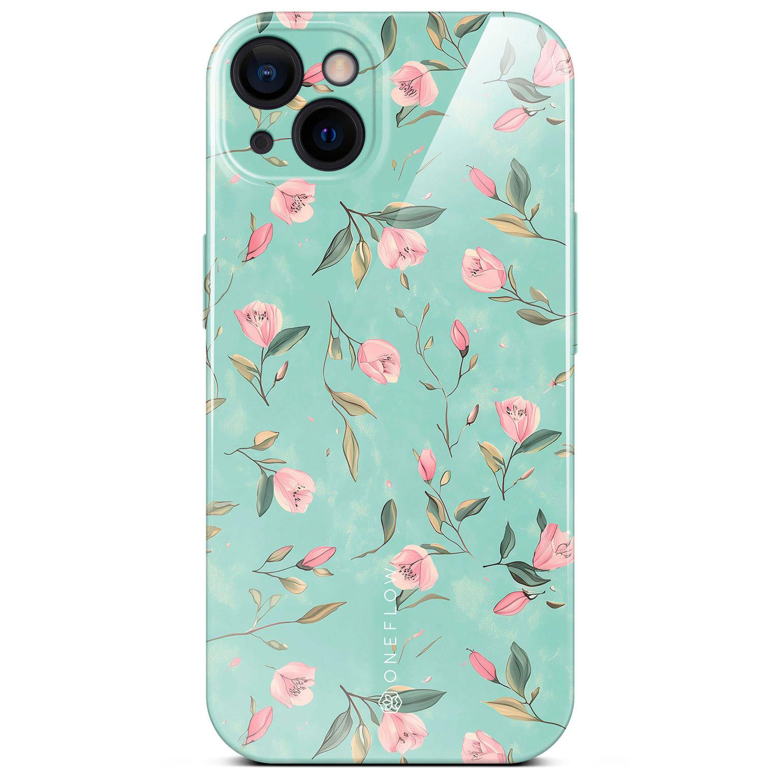 ONEFLOW Flower Cover iPhone 13 Hülle mit Blumen Design – Produktbild 1