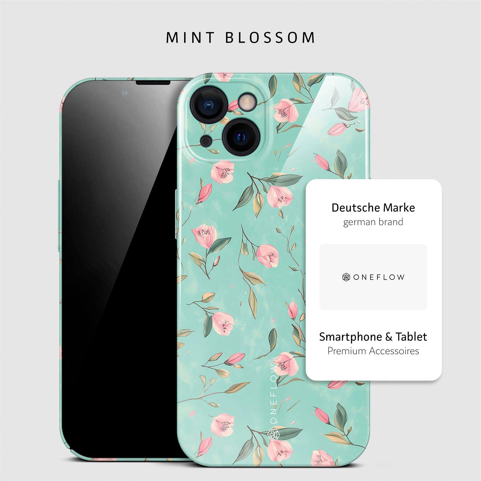 ONEFLOW Flower Cover iPhone 13 Hülle mit Blumen Design – Produktbild 4