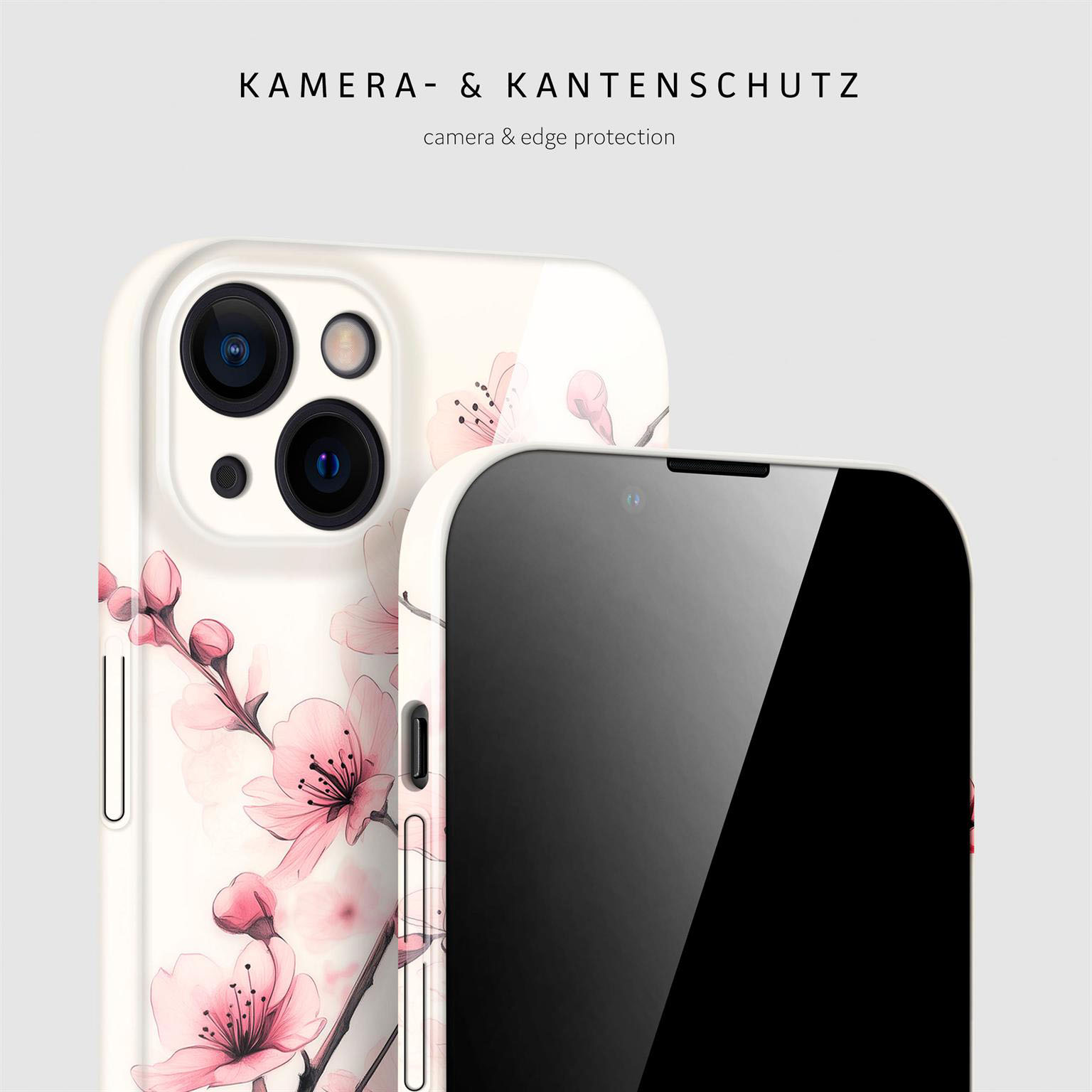 ONEFLOW Flower Cover iPhone 13 Hülle mit Blumen Design – Produktbild 2