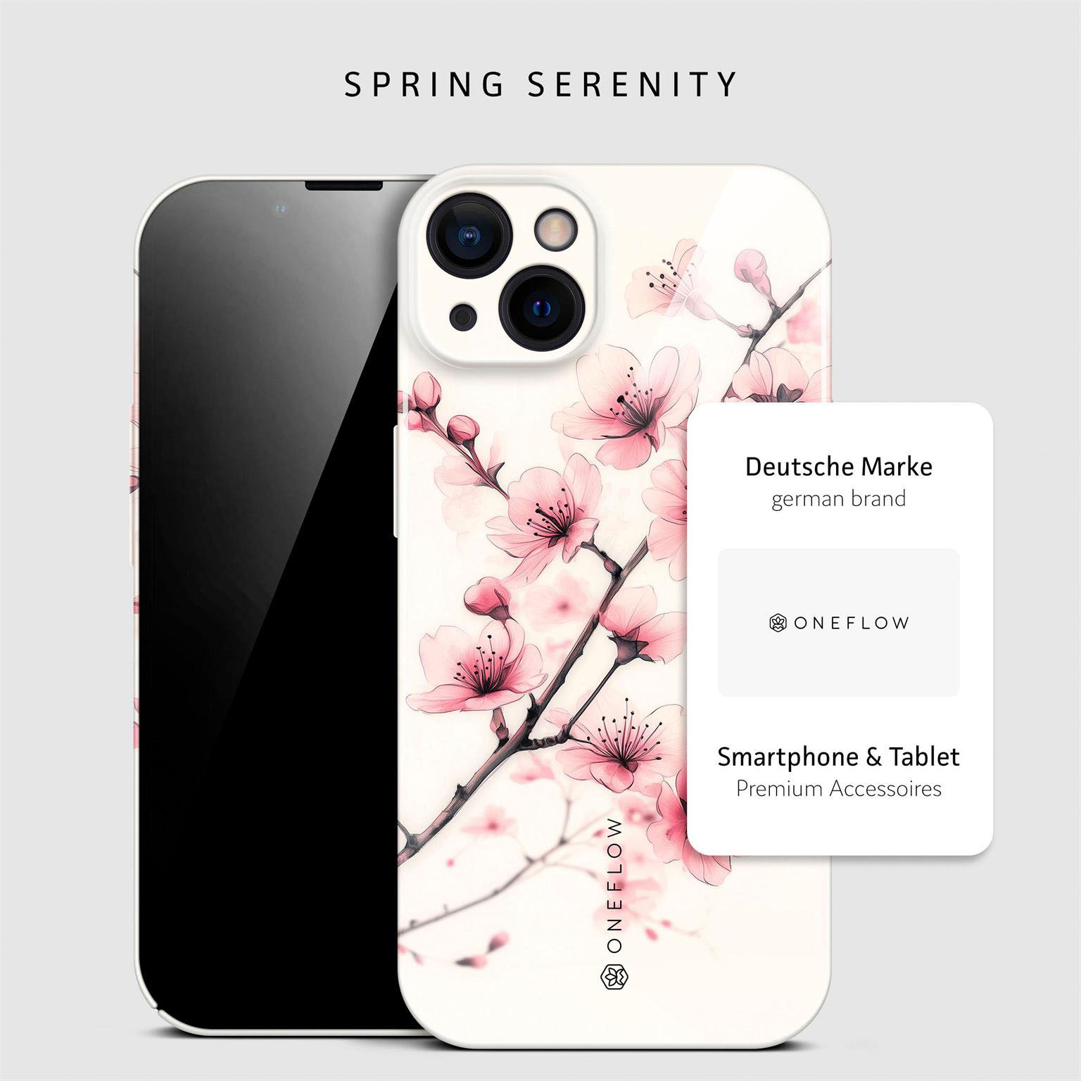 ONEFLOW Flower Cover iPhone 13 Hülle mit Blumen Design – Produktbild 4