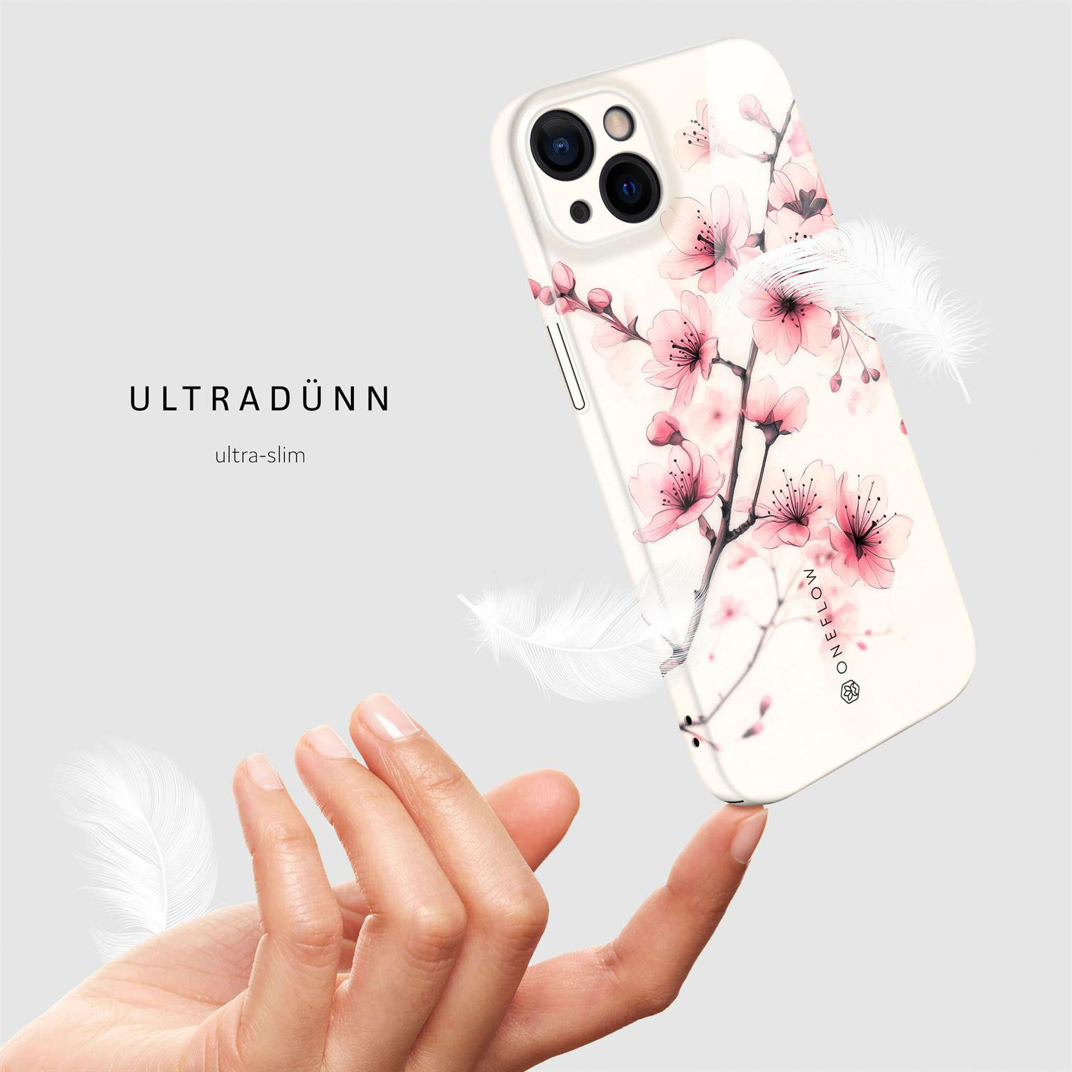 ONEFLOW Flower Cover iPhone 13 Hülle mit Blumen Design – Produktbild 5