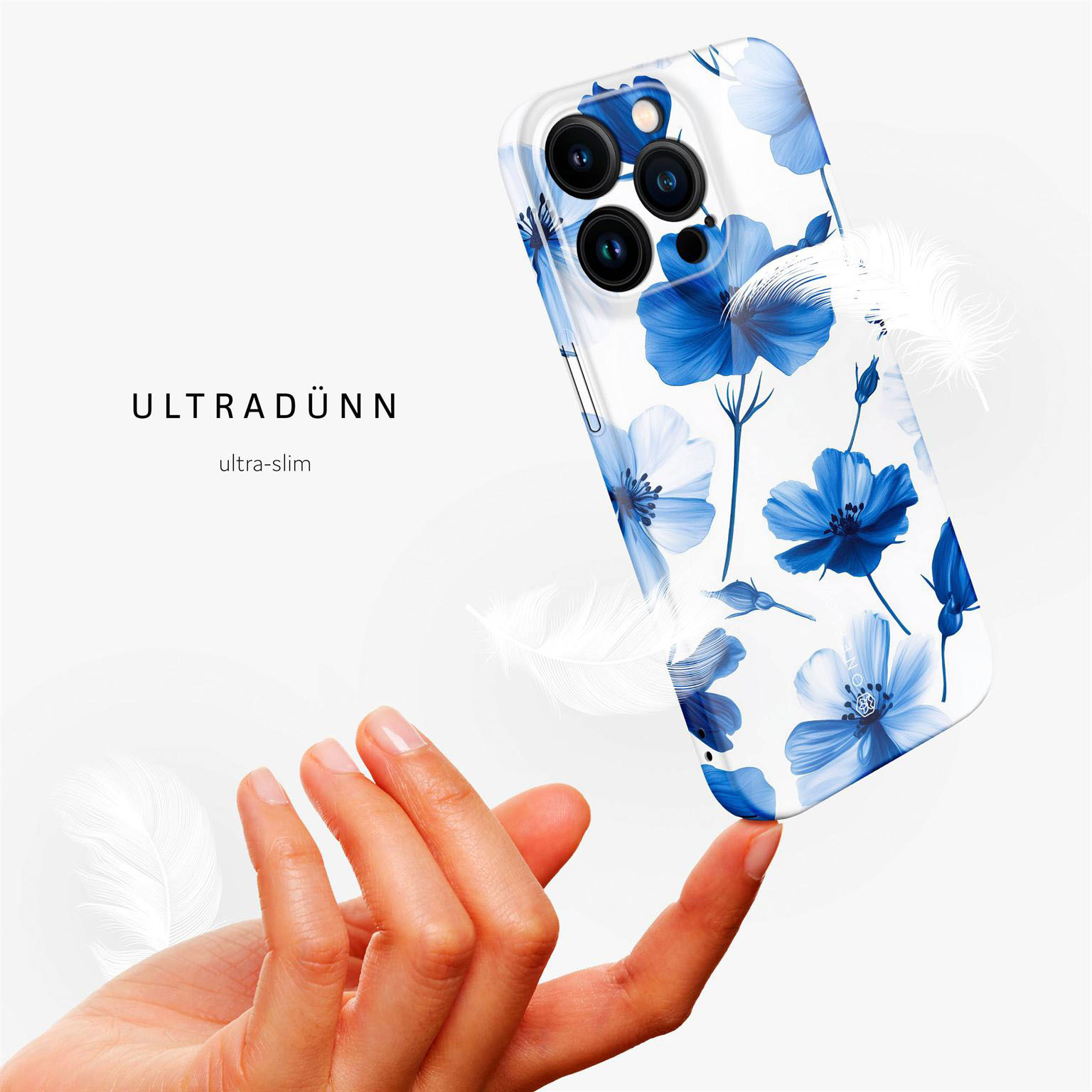 ONEFLOW Flower Cover iPhone 14 Pro Hülle mit Blumen Design – Produktbild 5