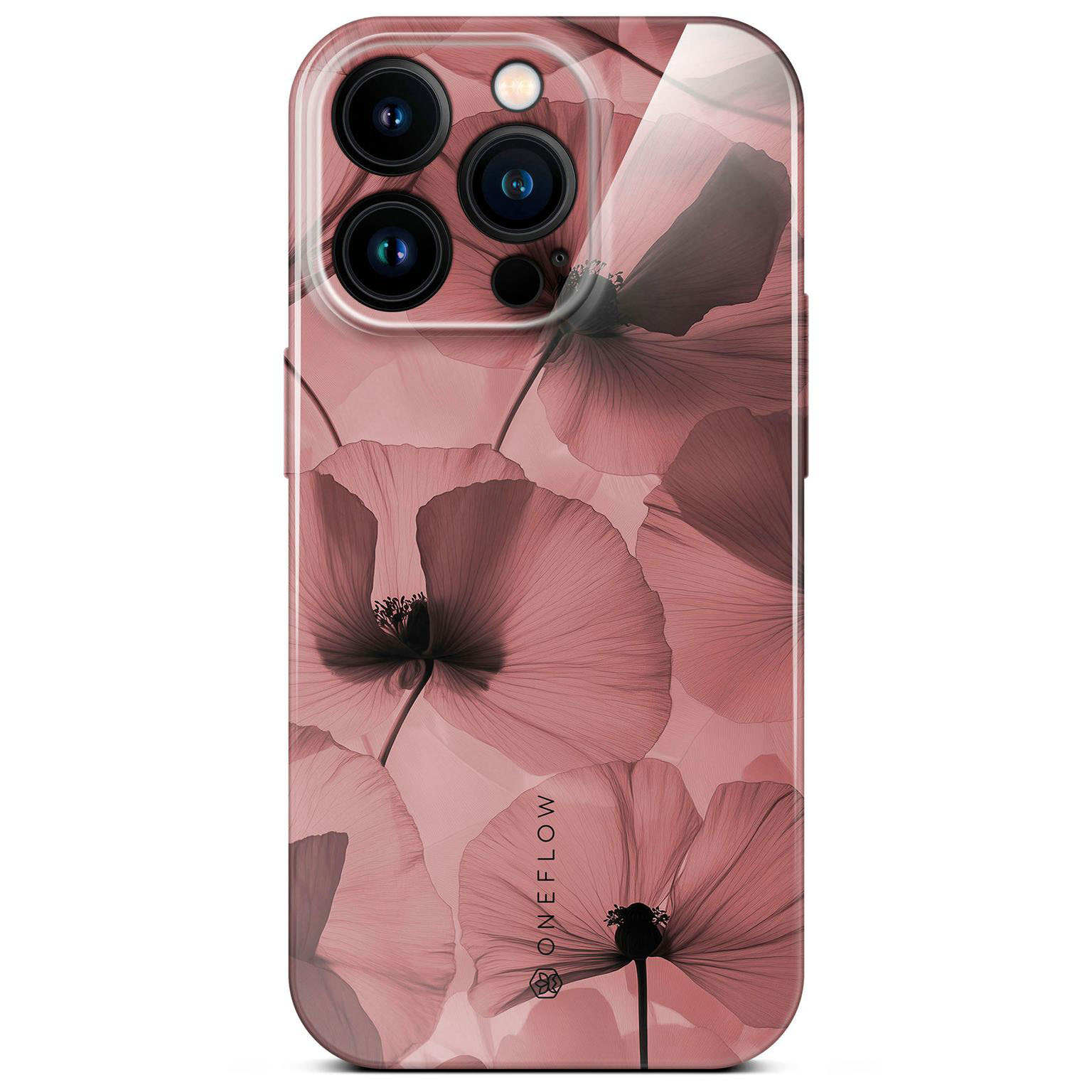 ONEFLOW Flower Cover iPhone 14 Pro Hülle mit Blumen Design – Produktbild 1
