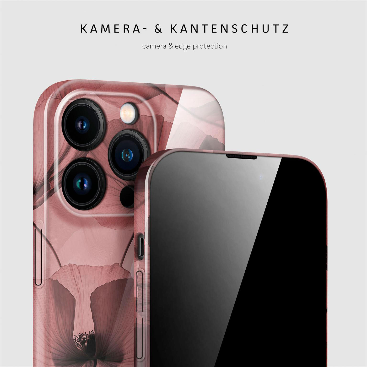 ONEFLOW Flower Cover iPhone 14 Pro Hülle mit Blumen Design – Produktbild 2