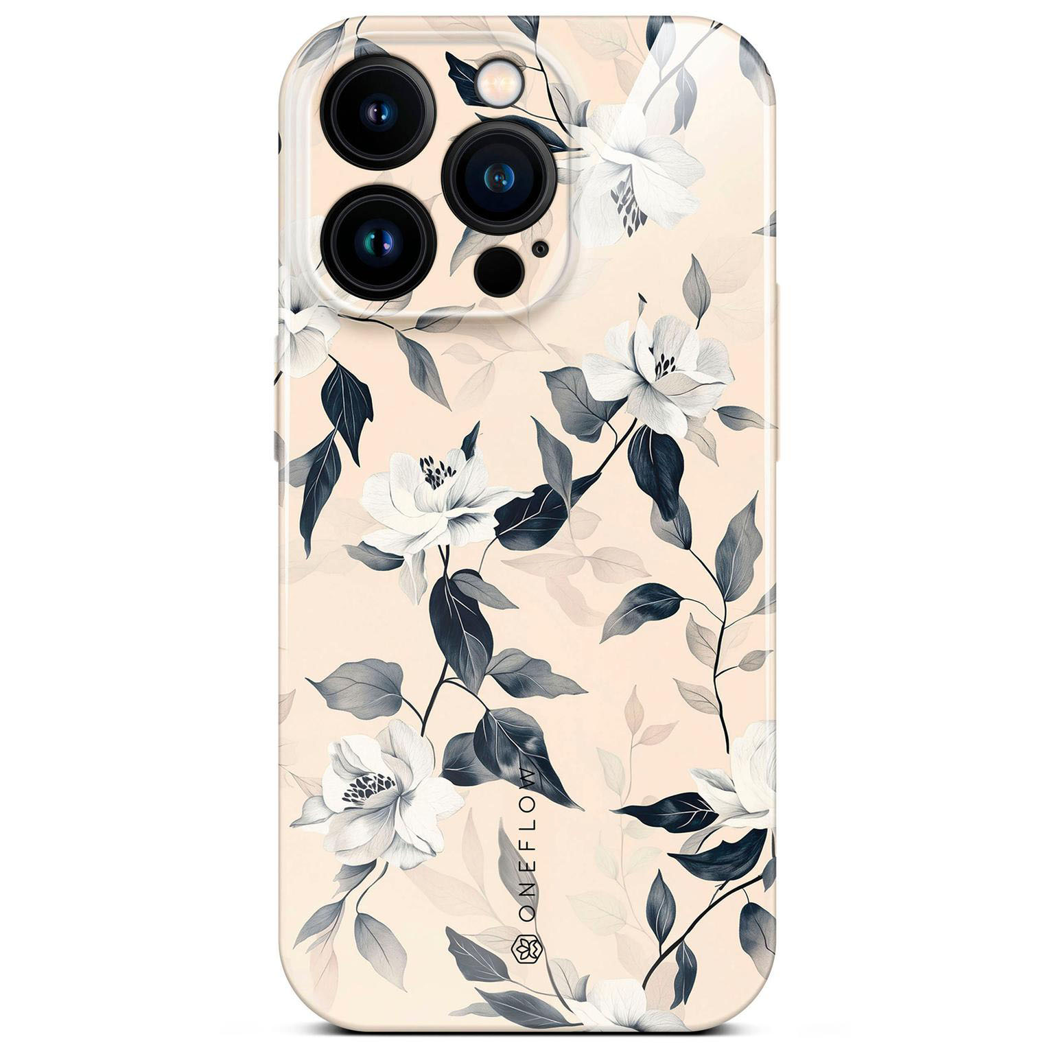 ONEFLOW Flower Cover iPhone 14 Pro Hülle mit Blumen Design – Produktbild 1