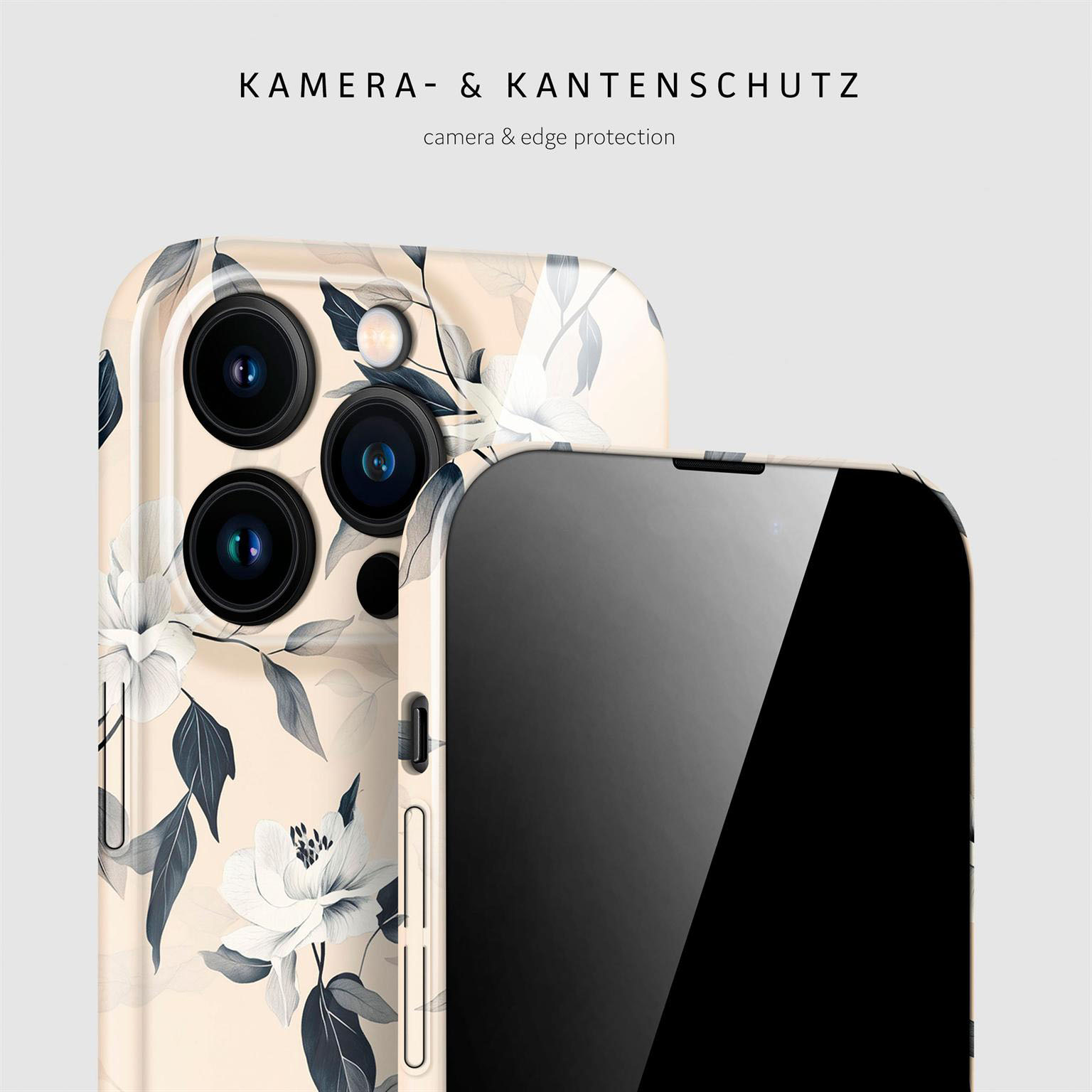 ONEFLOW Flower Cover iPhone 14 Pro Hülle mit Blumen Design – Produktbild 2