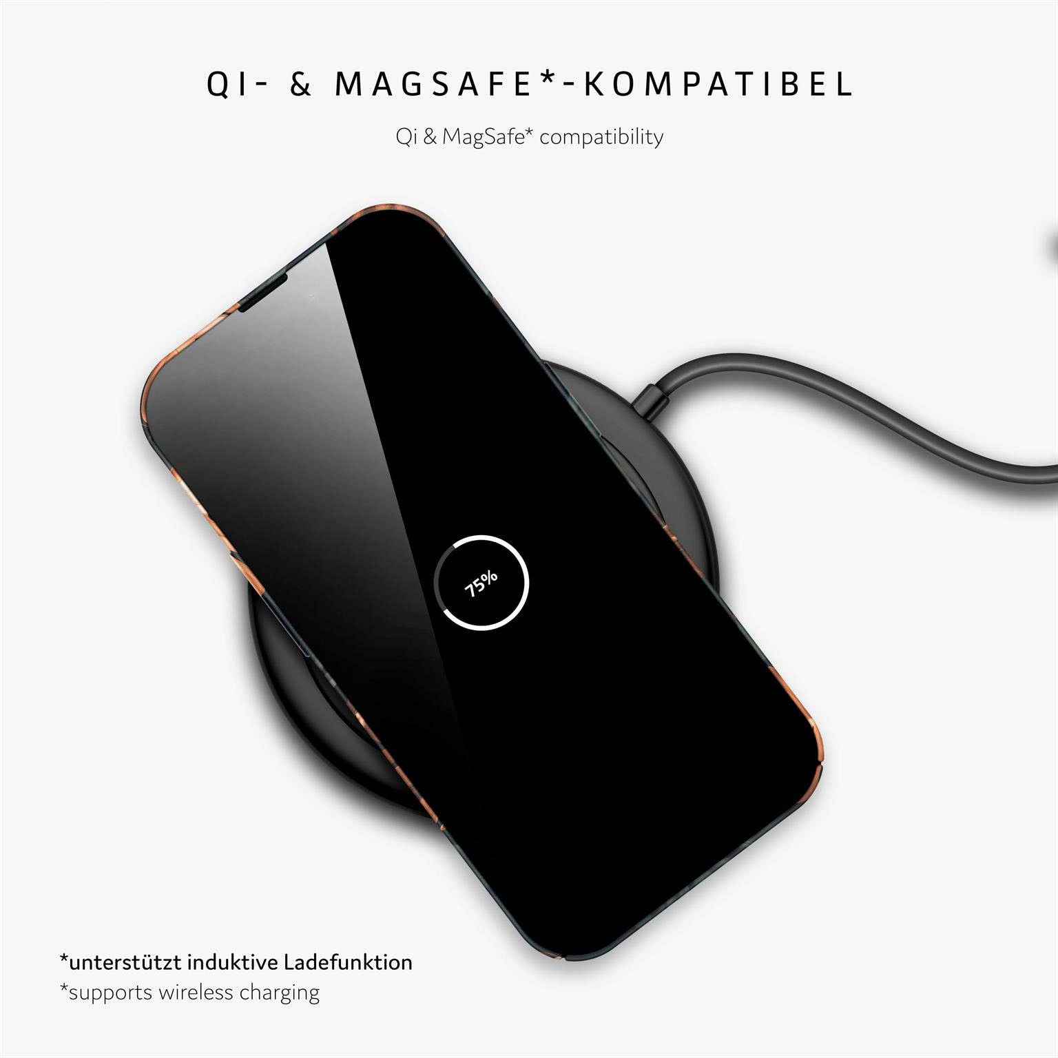 ONEFLOW Flower Cover iPhone 14 Pro Hülle mit Blumen Design – Produktbild 6