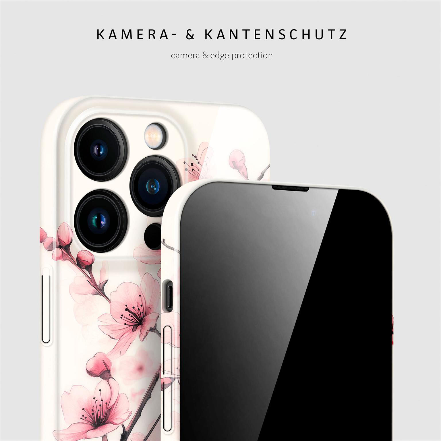 ONEFLOW Flower Cover iPhone 14 Pro Hülle mit Blumen Design – Produktbild 2