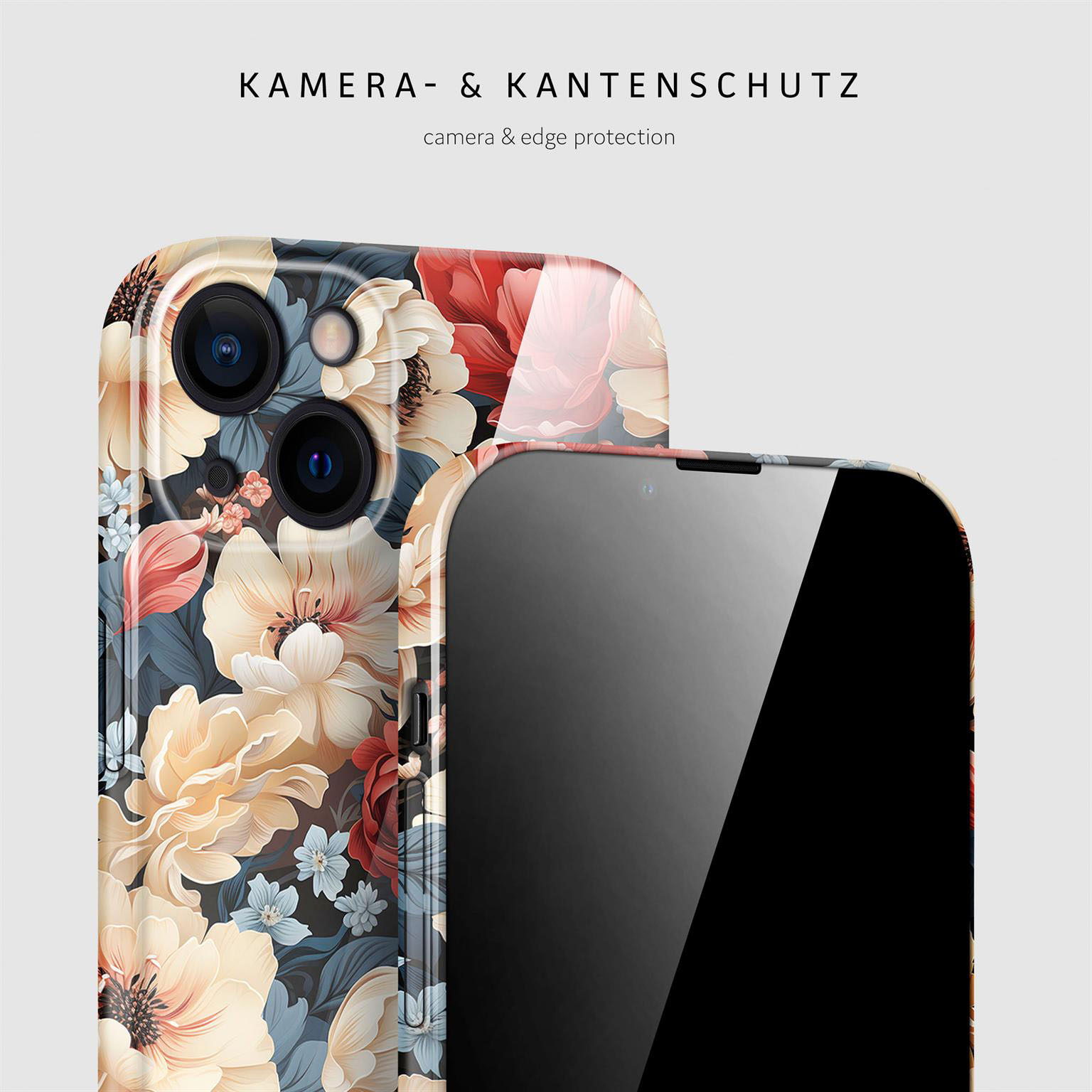 ONEFLOW Flower Cover iPhone 14 Hülle mit Blumen Design – Produktbild 2