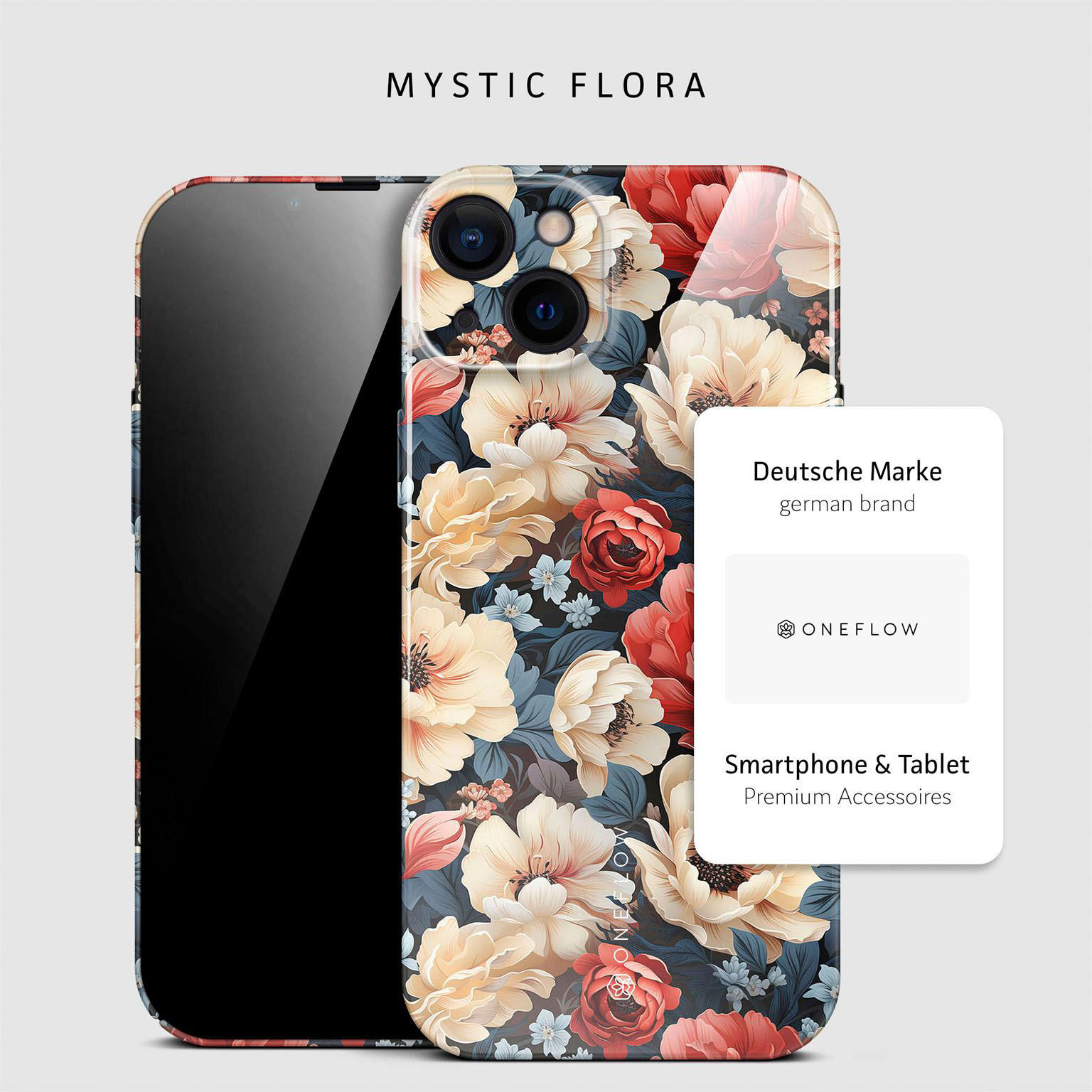 ONEFLOW Flower Cover iPhone 14 Hülle mit Blumen Design – Produktbild 4