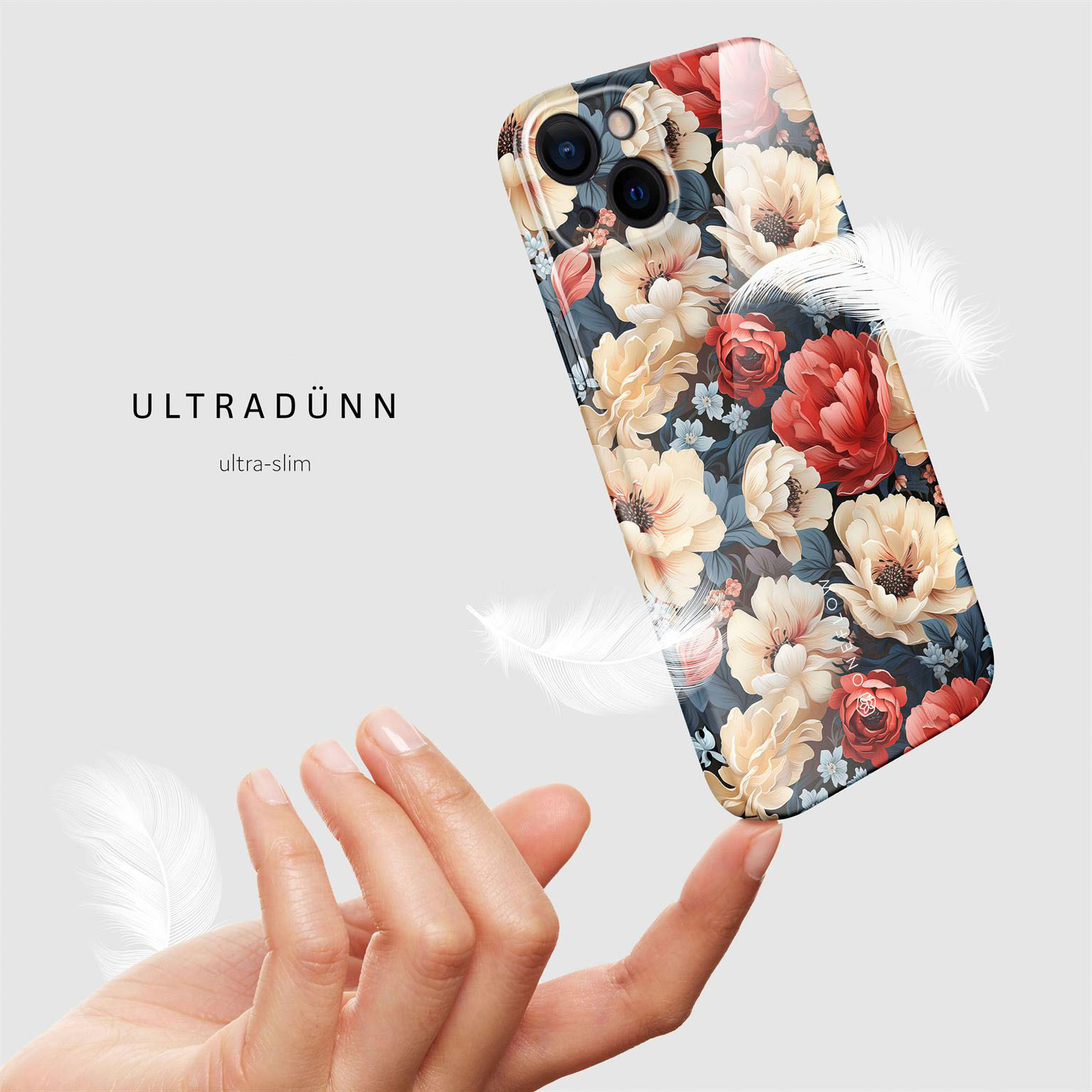 ONEFLOW Flower Cover iPhone 14 Hülle mit Blumen Design – Produktbild 5