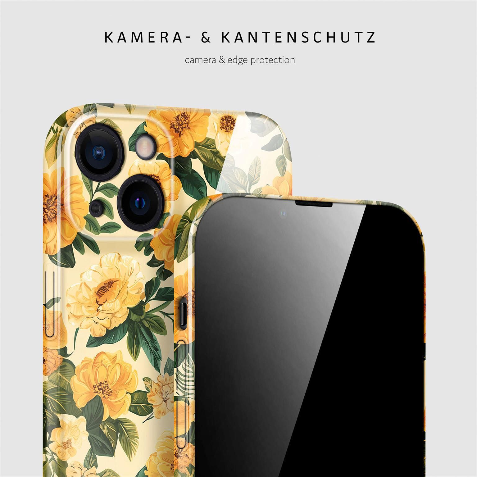 ONEFLOW Flower Cover iPhone 14 Hülle mit Blumen Design – Produktbild 2