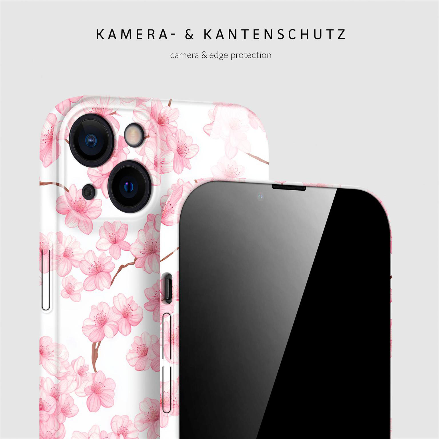 ONEFLOW Flower Cover iPhone 14 Hülle mit Blumen Design – Produktbild 2