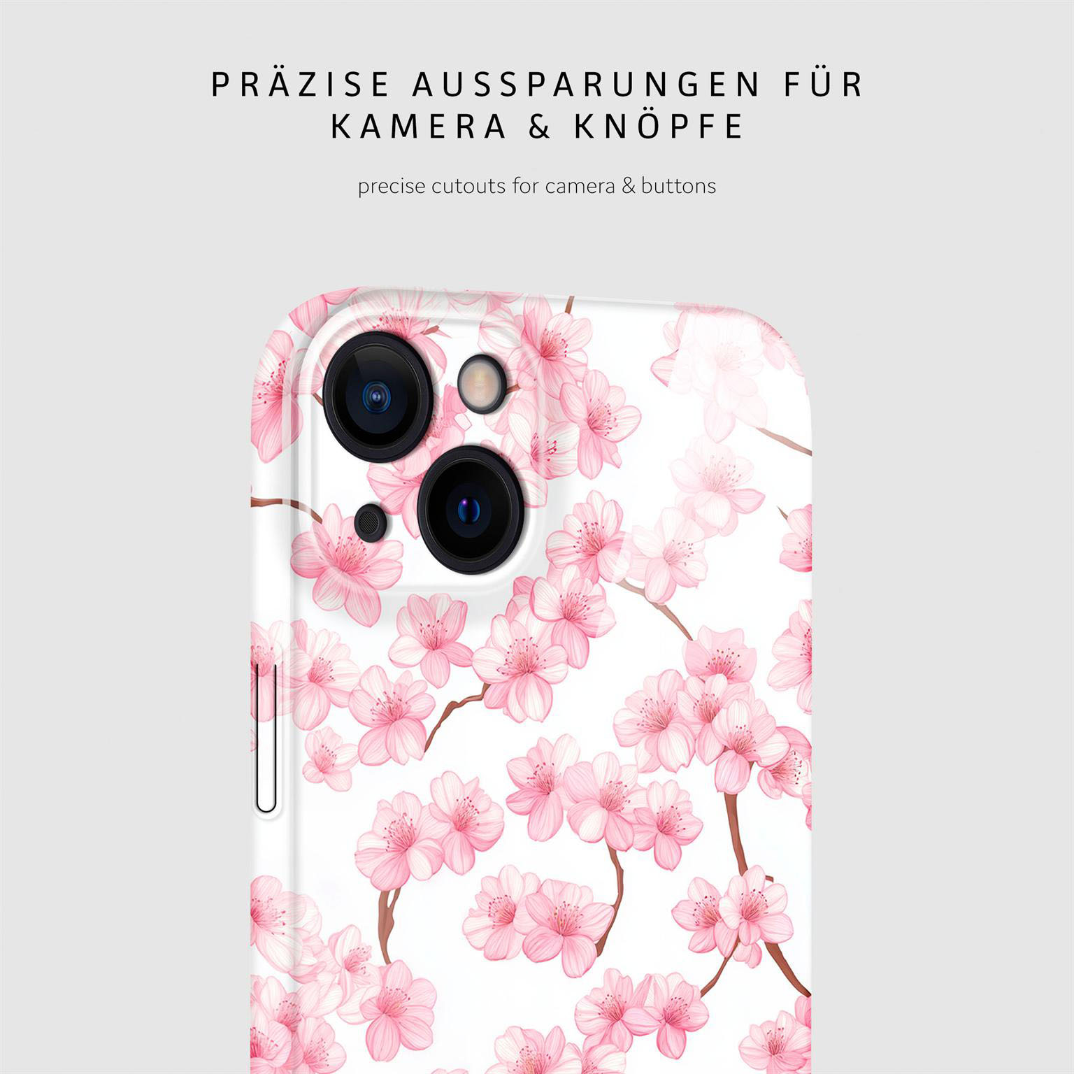 ONEFLOW Flower Cover iPhone 14 Hülle mit Blumen Design – Produktbild 7