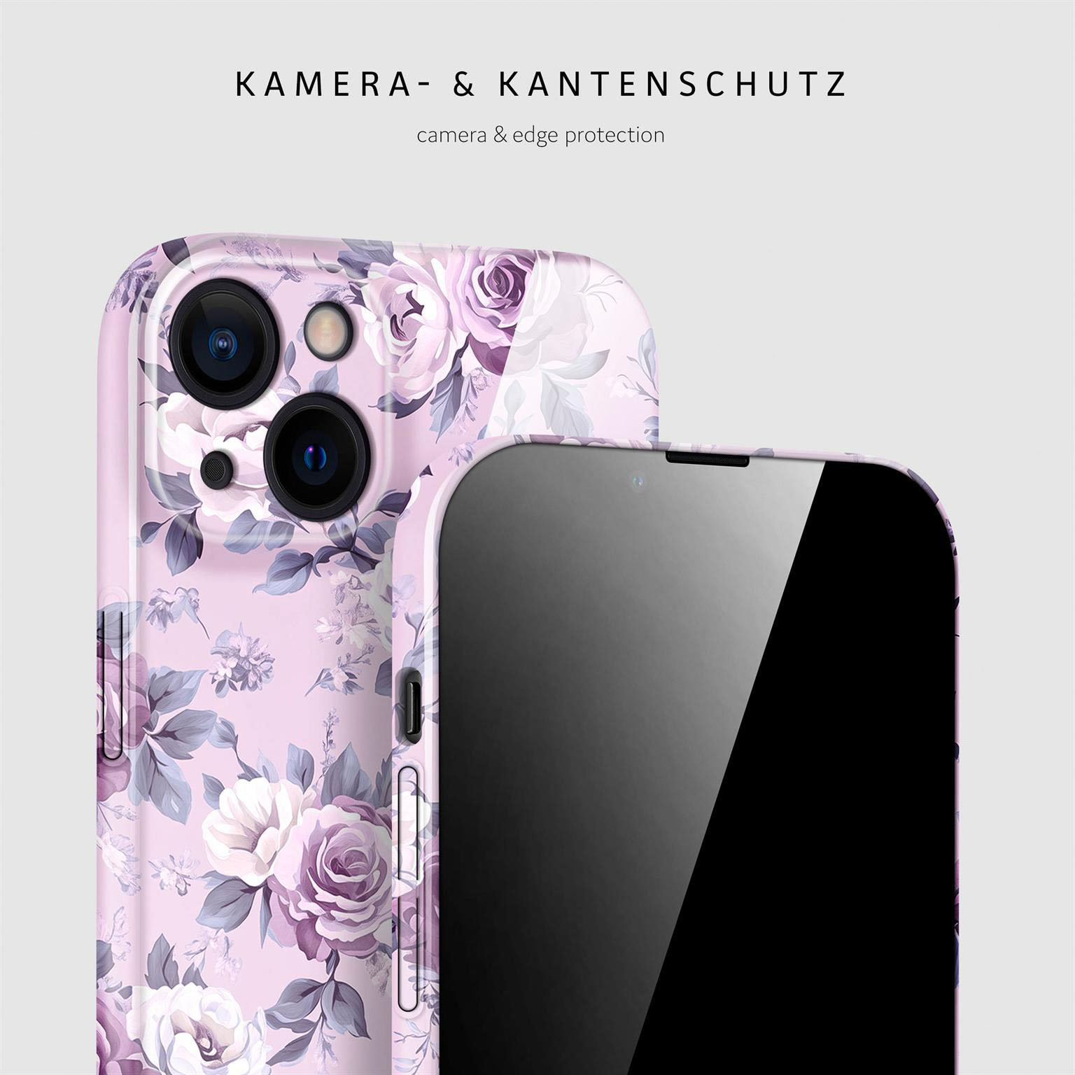 ONEFLOW Flower Cover iPhone 14 Hülle mit Blumen Design – Produktbild 2
