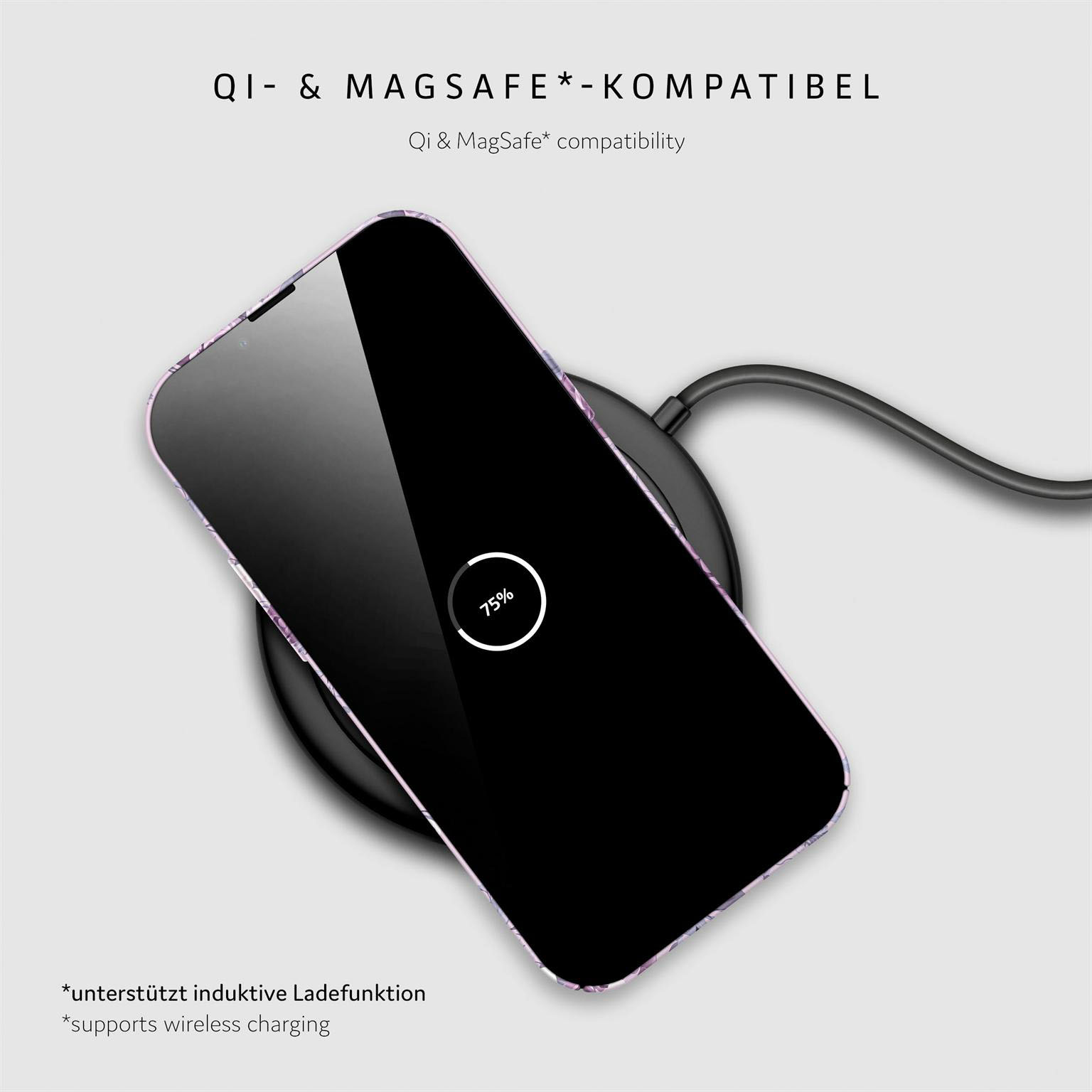 ONEFLOW Flower Cover iPhone 14 Hülle mit Blumen Design – Produktbild 6