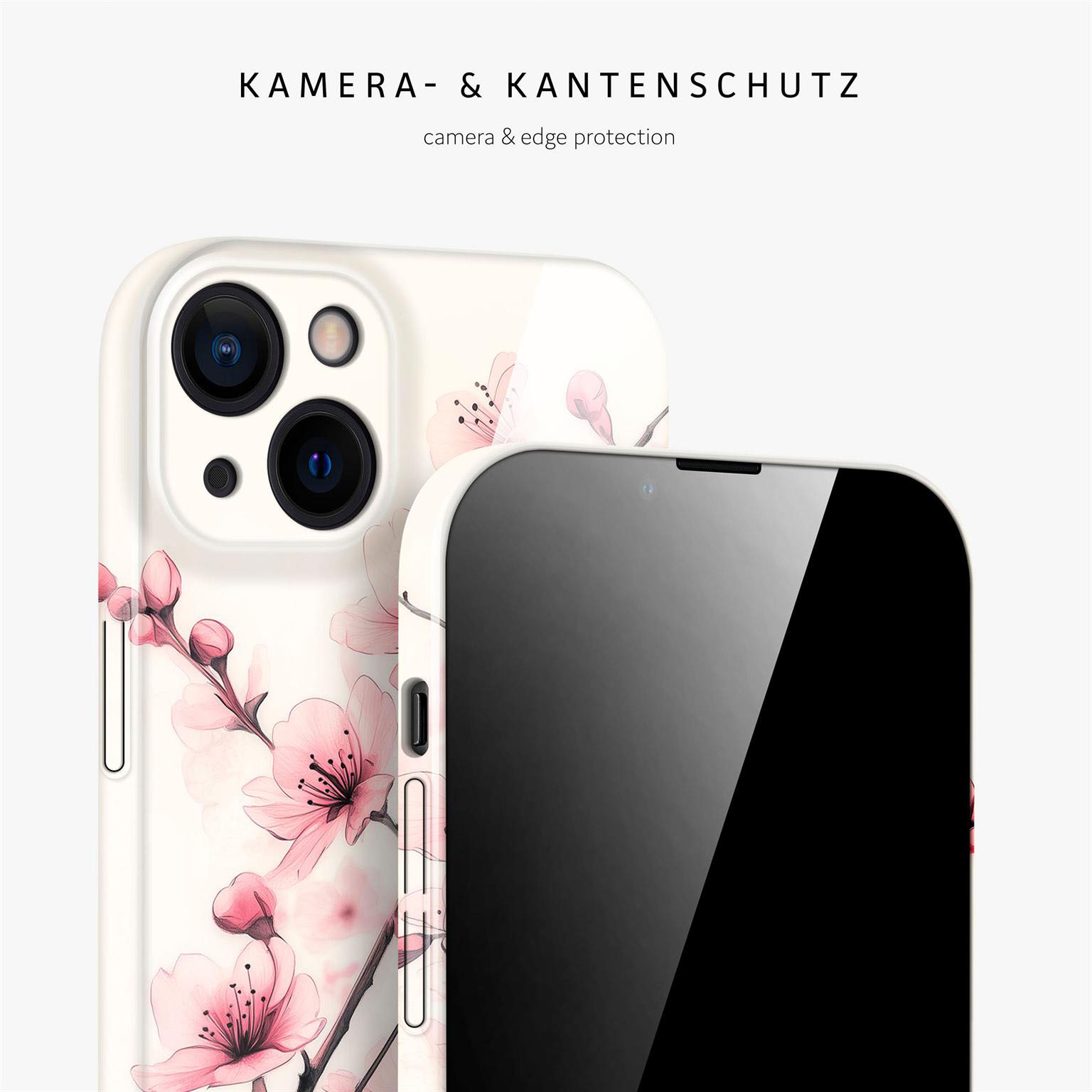 ONEFLOW Flower Cover iPhone 14 Hülle mit Blumen Design – Produktbild 2