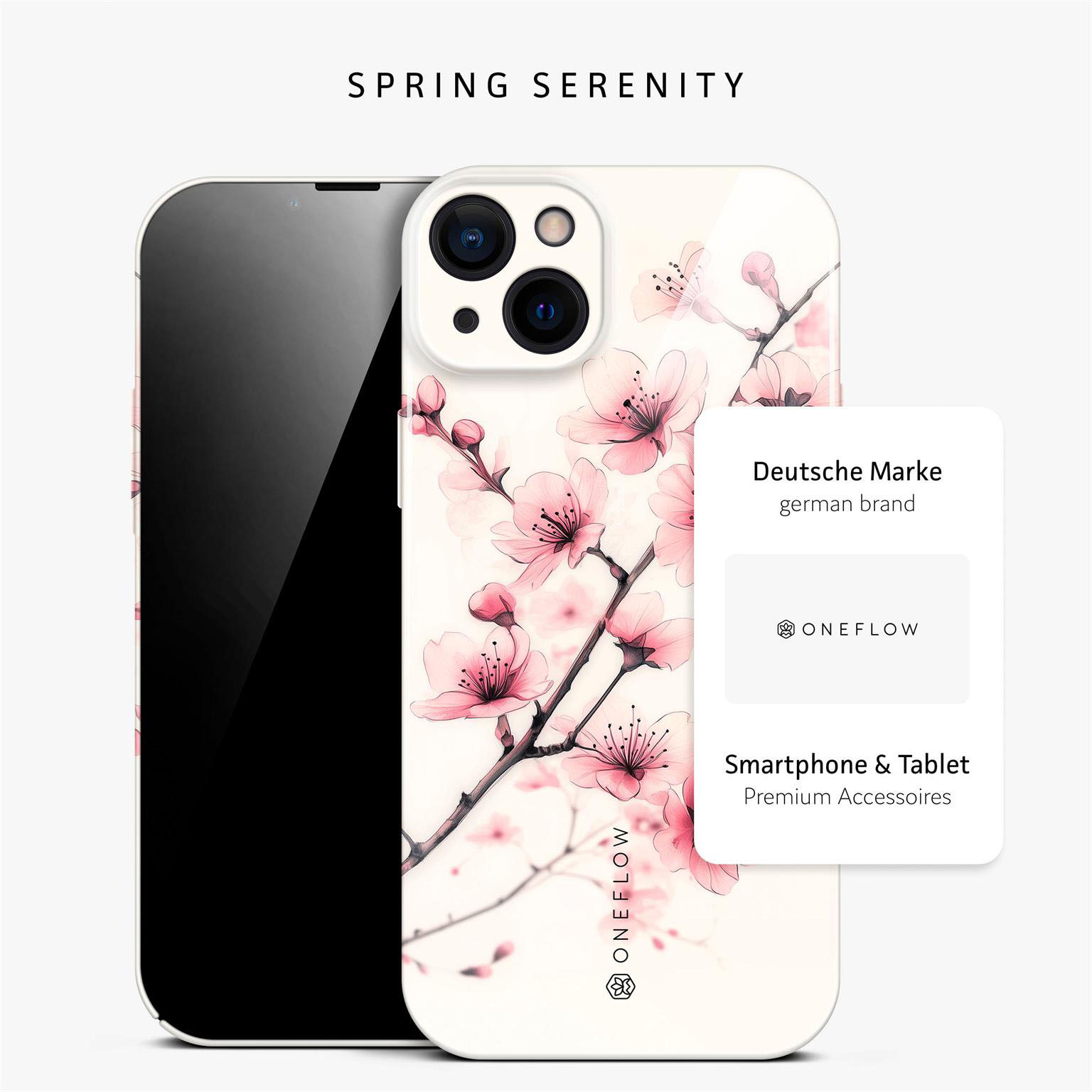 ONEFLOW Flower Cover iPhone 14 Hülle mit Blumen Design – Produktbild 4
