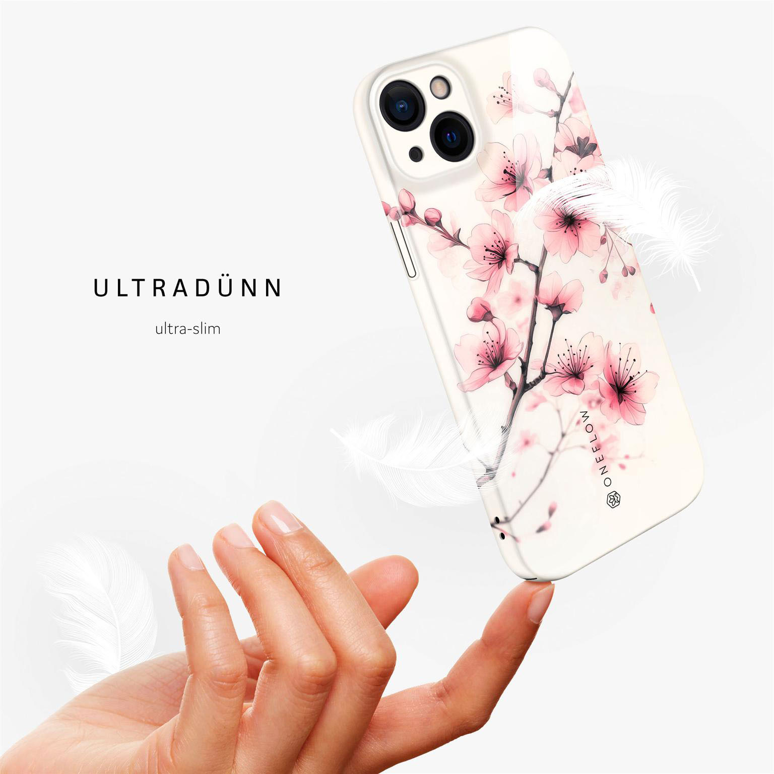 ONEFLOW Flower Cover iPhone 14 Hülle mit Blumen Design – Produktbild 5