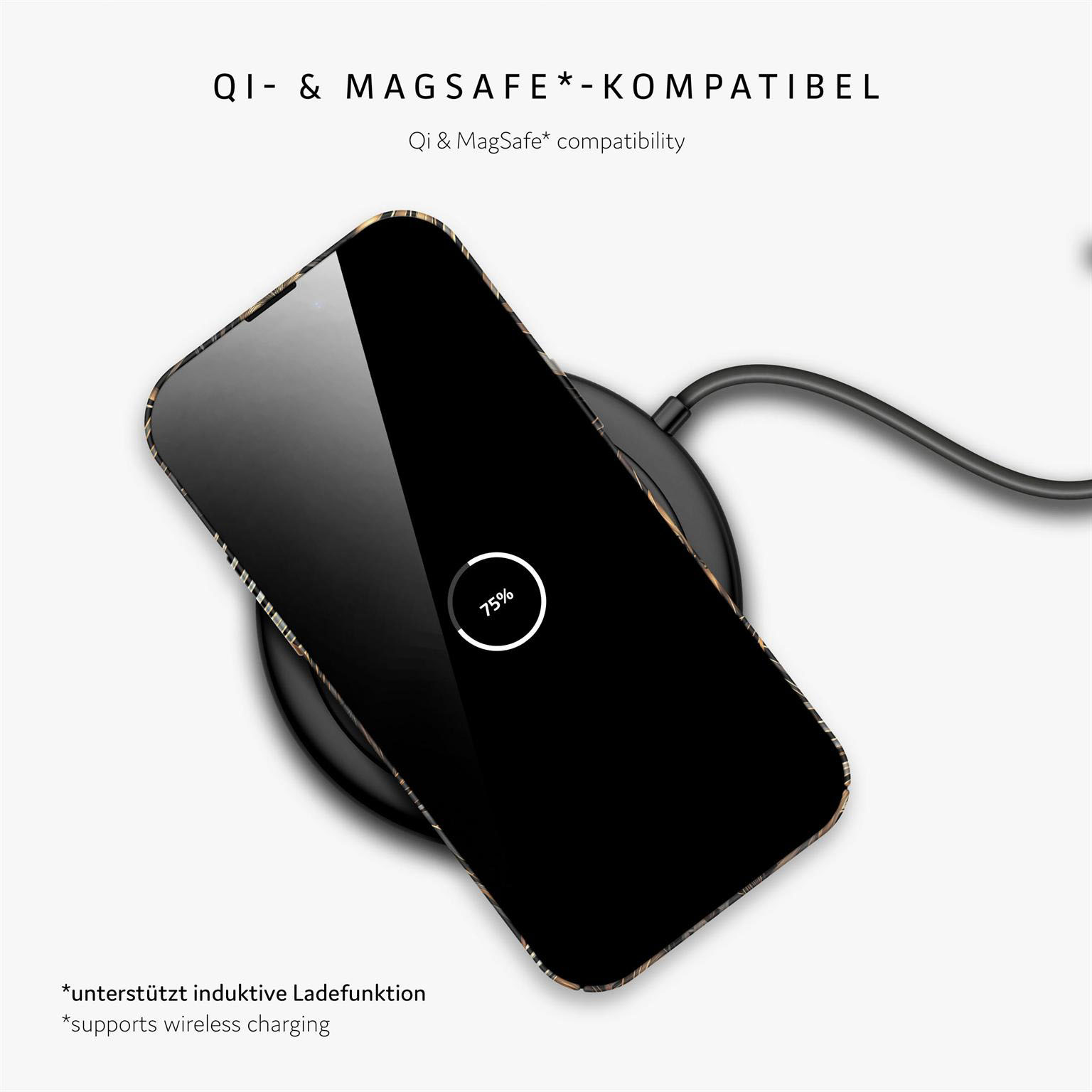 ONEFLOW Flower Cover iPhone 15 Pro Max Hülle mit Blumen Design – Produktbild 6