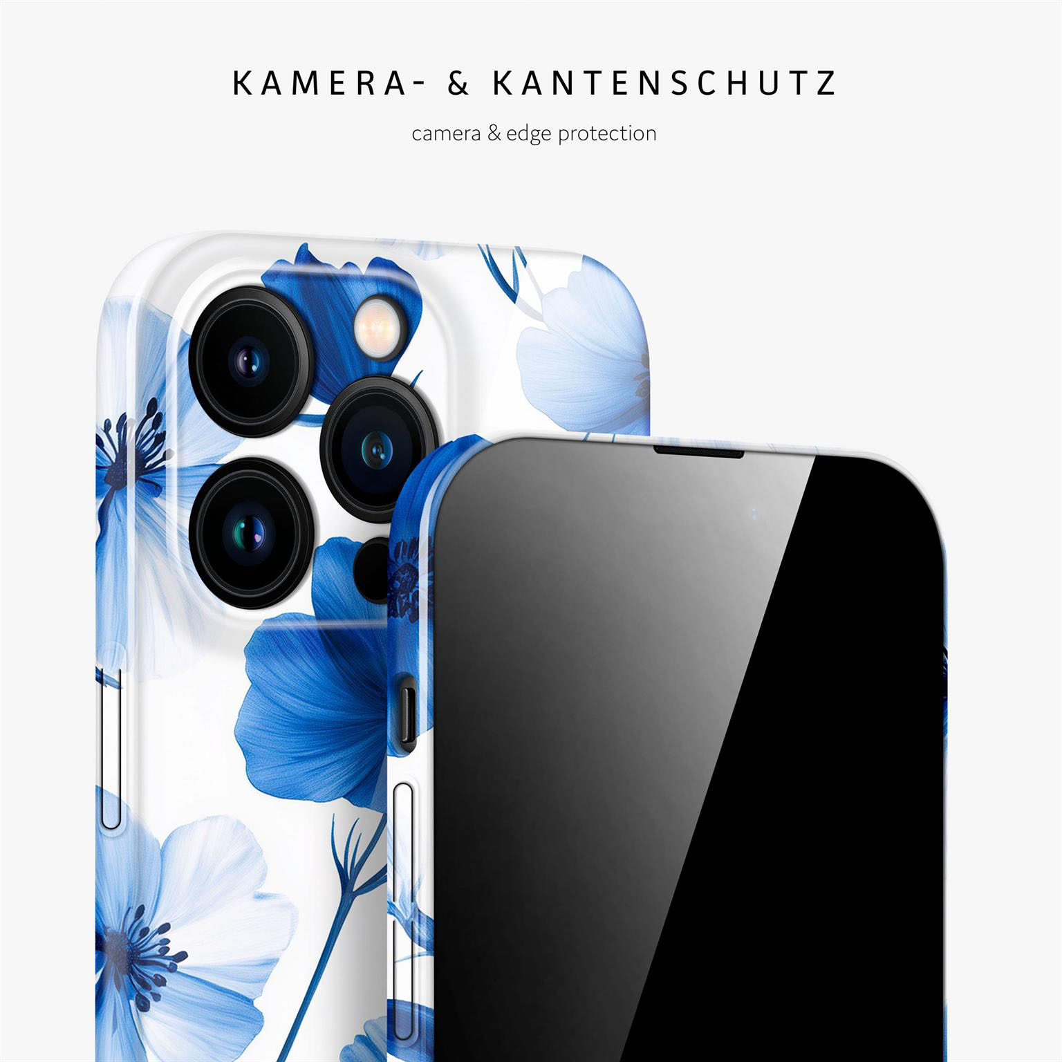 ONEFLOW Flower Cover iPhone 15 Pro Hülle mit Blumen Design – Produktbild 2