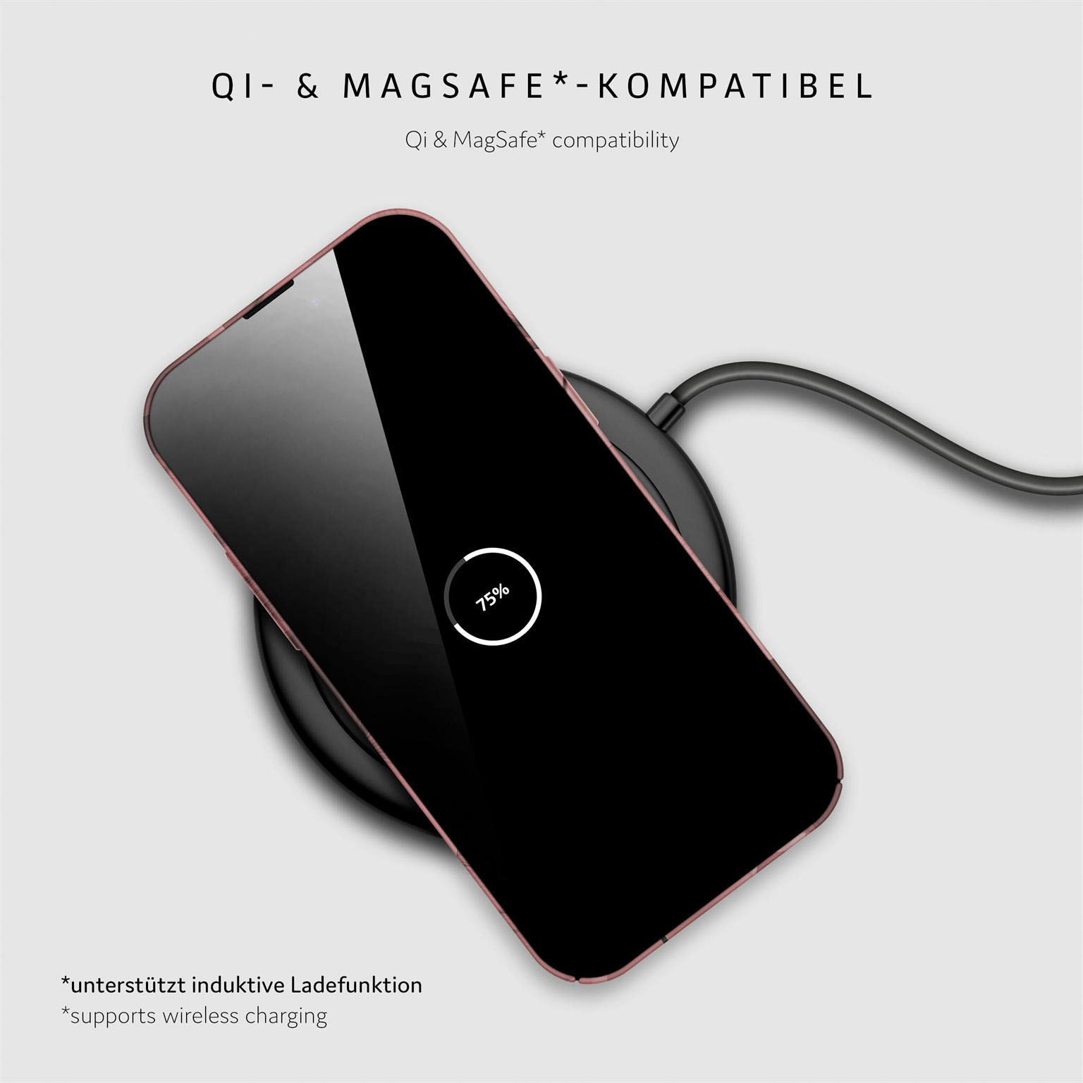 ONEFLOW Flower Cover iPhone 15 Pro Hülle mit Blumen Design – Produktbild 6