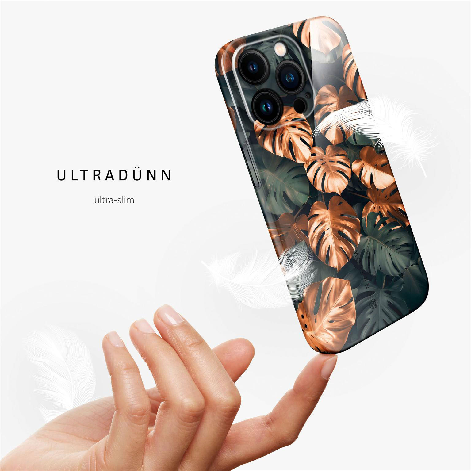 ONEFLOW Flower Cover iPhone 15 Pro Hülle mit Blumen Design – Produktbild 5
