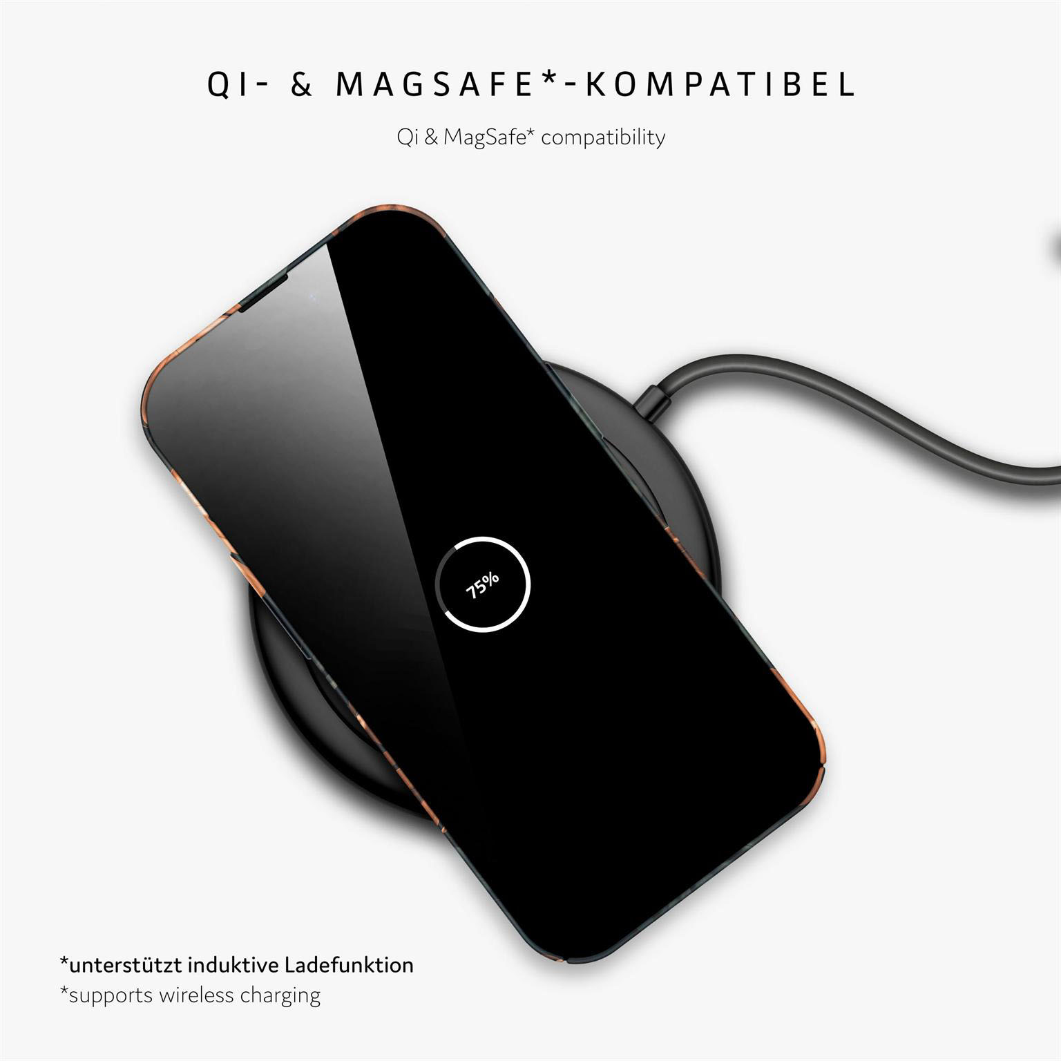 ONEFLOW Flower Cover iPhone 15 Pro Hülle mit Blumen Design – Produktbild 6