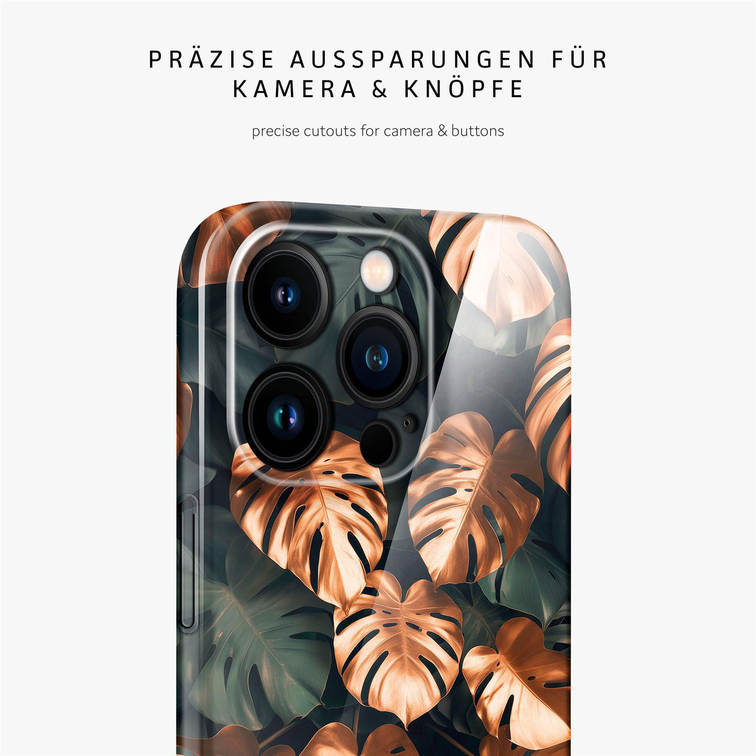 ONEFLOW Flower Cover iPhone 15 Pro Hülle mit Blumen Design – Produktbild 7