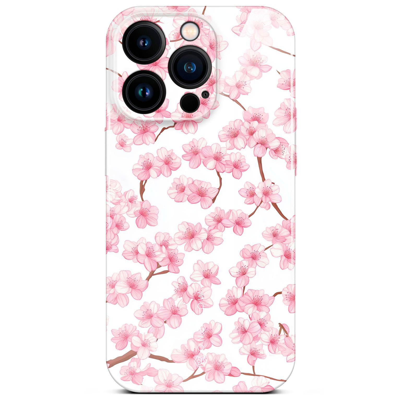 ONEFLOW Flower Cover iPhone 15 Pro Hülle mit Blumen Design – Produktbild 1