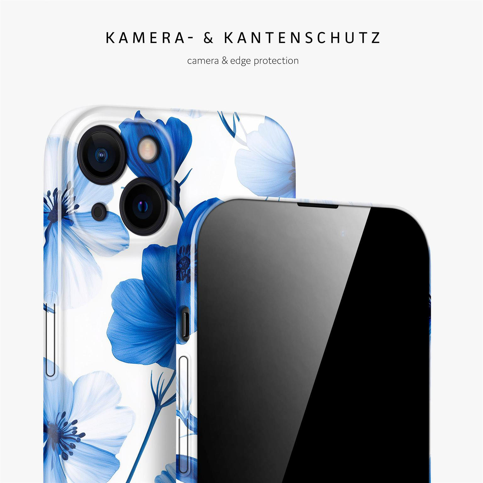ONEFLOW Flower Cover iPhone 15 Hülle mit Blumen Design – Produktbild 2