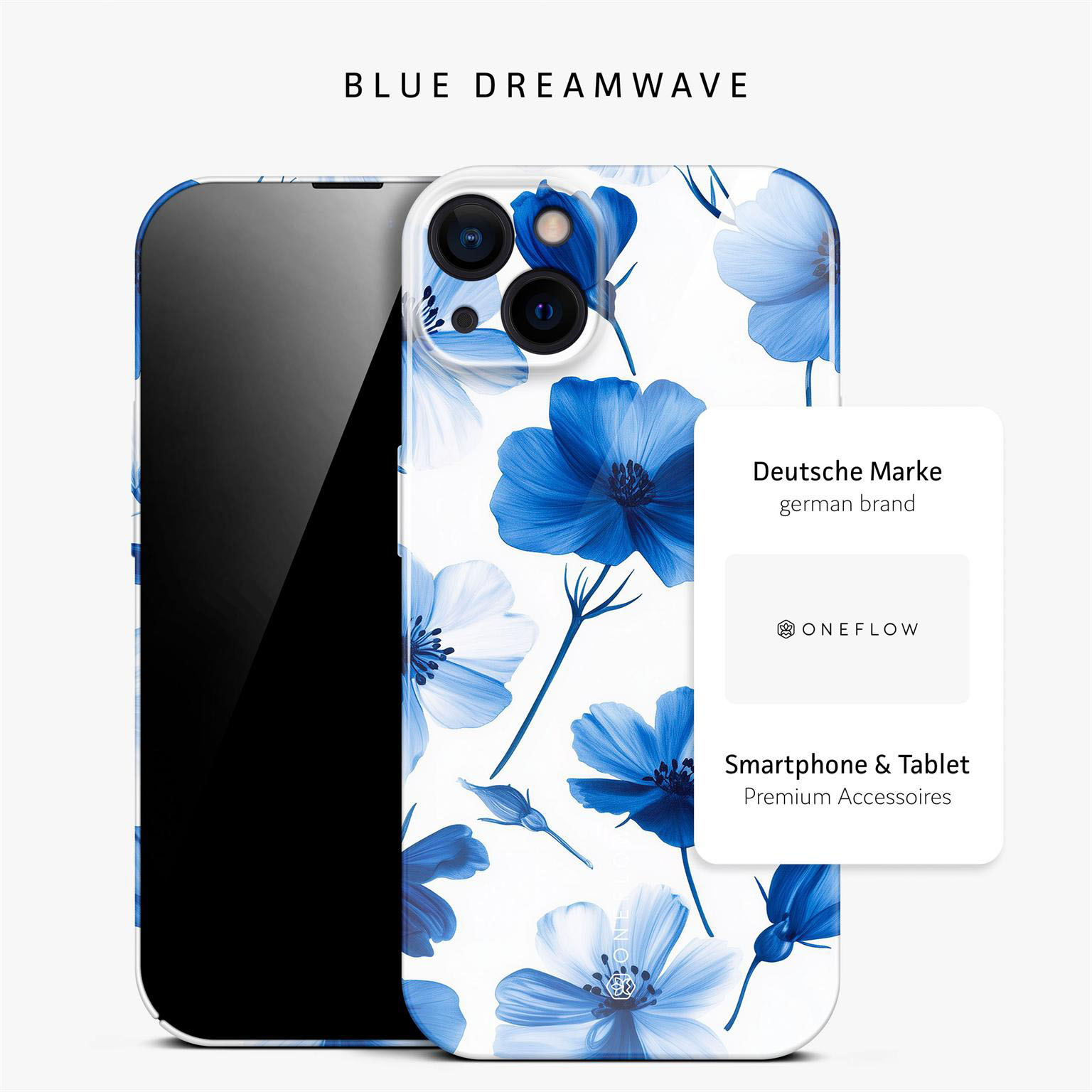 ONEFLOW Flower Cover iPhone 15 Hülle mit Blumen Design – Produktbild 4