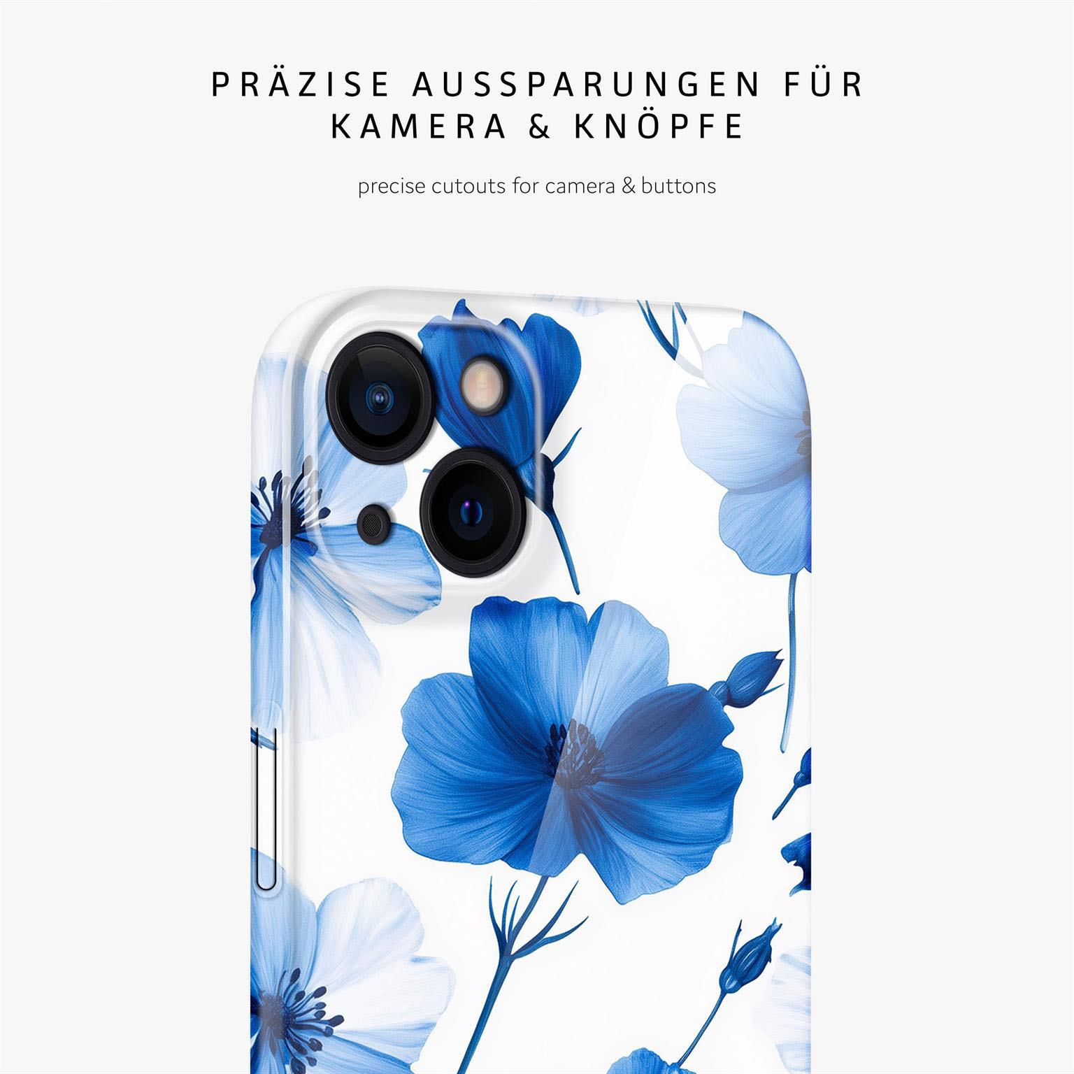 ONEFLOW Flower Cover iPhone 15 Hülle mit Blumen Design – Produktbild 7
